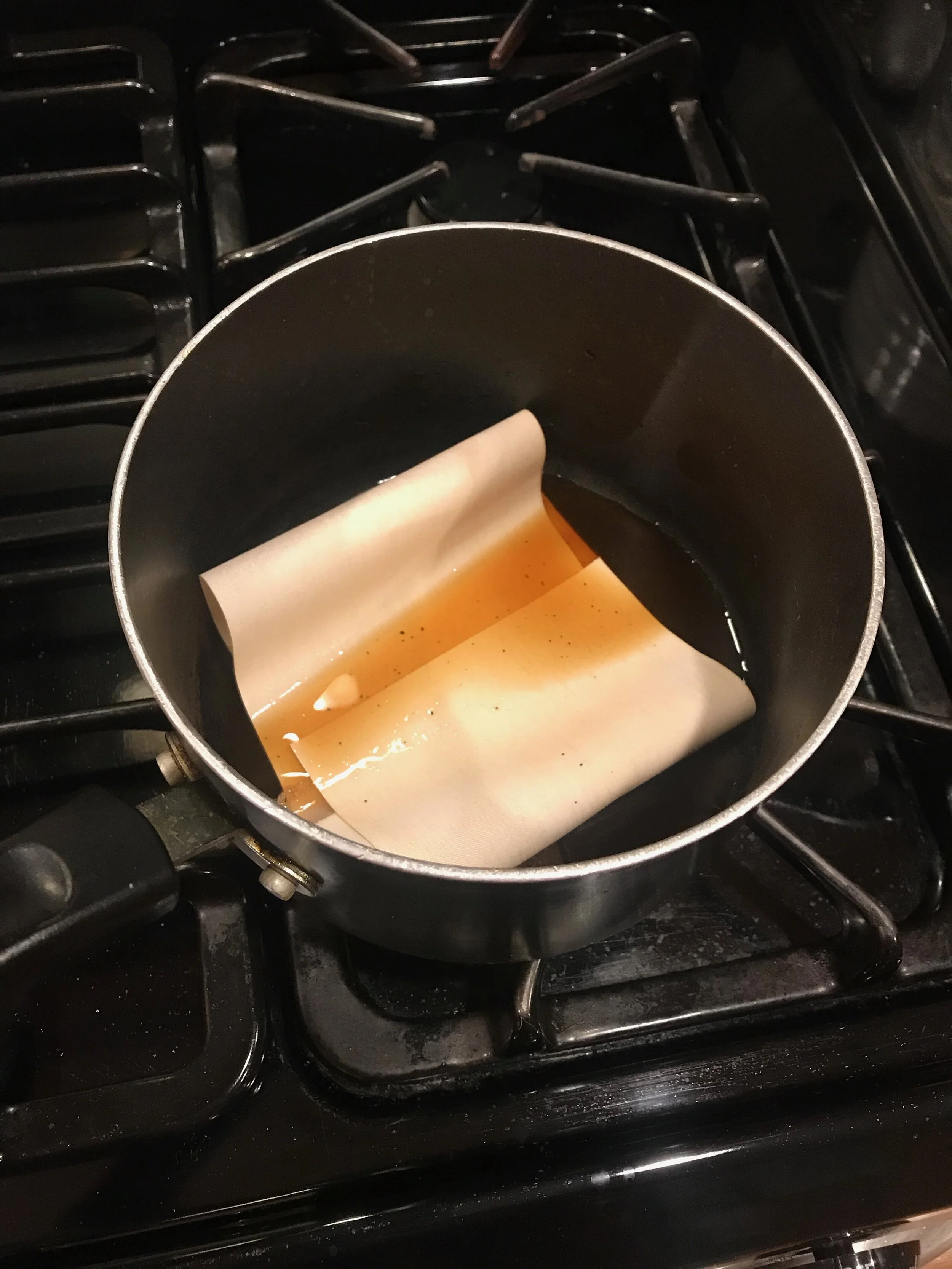 Boiling the twill in Lipton tea makes it perfectly match the 40 year old originals.