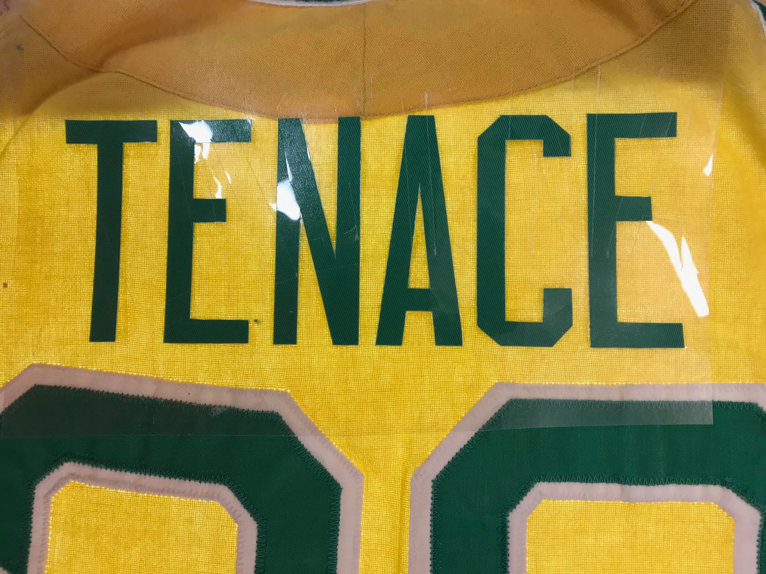 We crafted the name using the A's original "pencil thin" font from our archives.