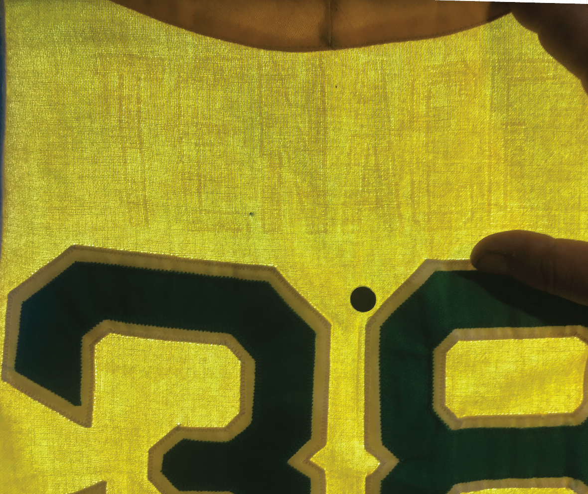 Here you can see the "ghosts" of Tenance's original nameplate.