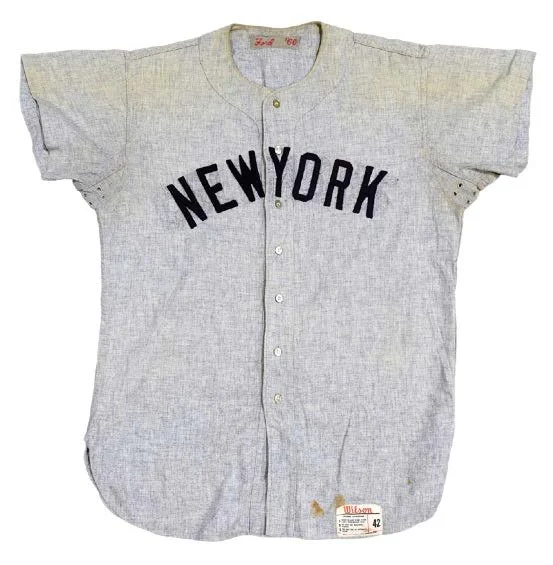Yankees 1960 Road Whitey Ford 
