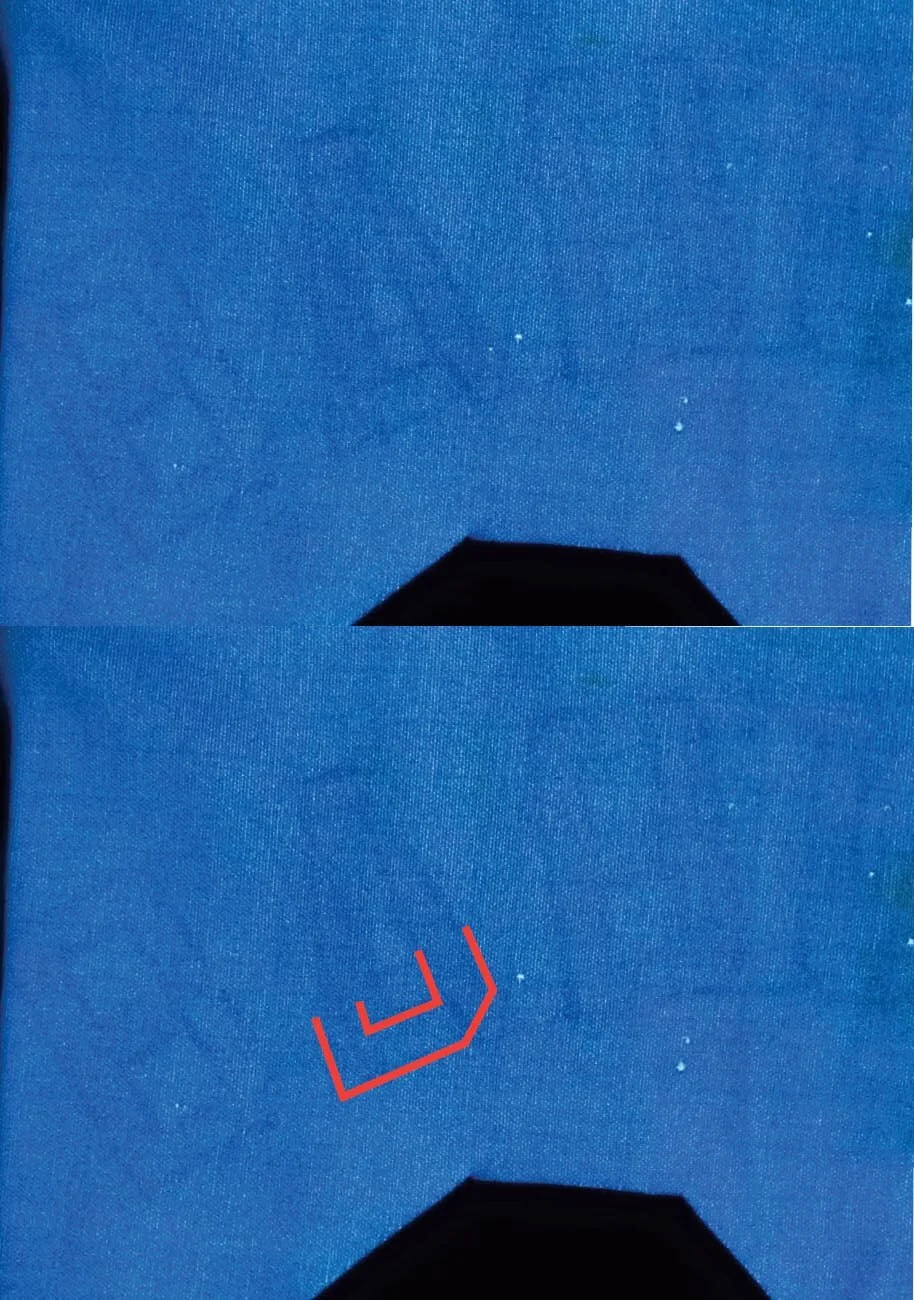 Looking very closely, I could see that there had indeed been another name underneath the shadow of Babcock. The first letter did not look like an “E” in Ellis and it was too far to the left to have the name “ELLIS centered on back. Examining the Rang