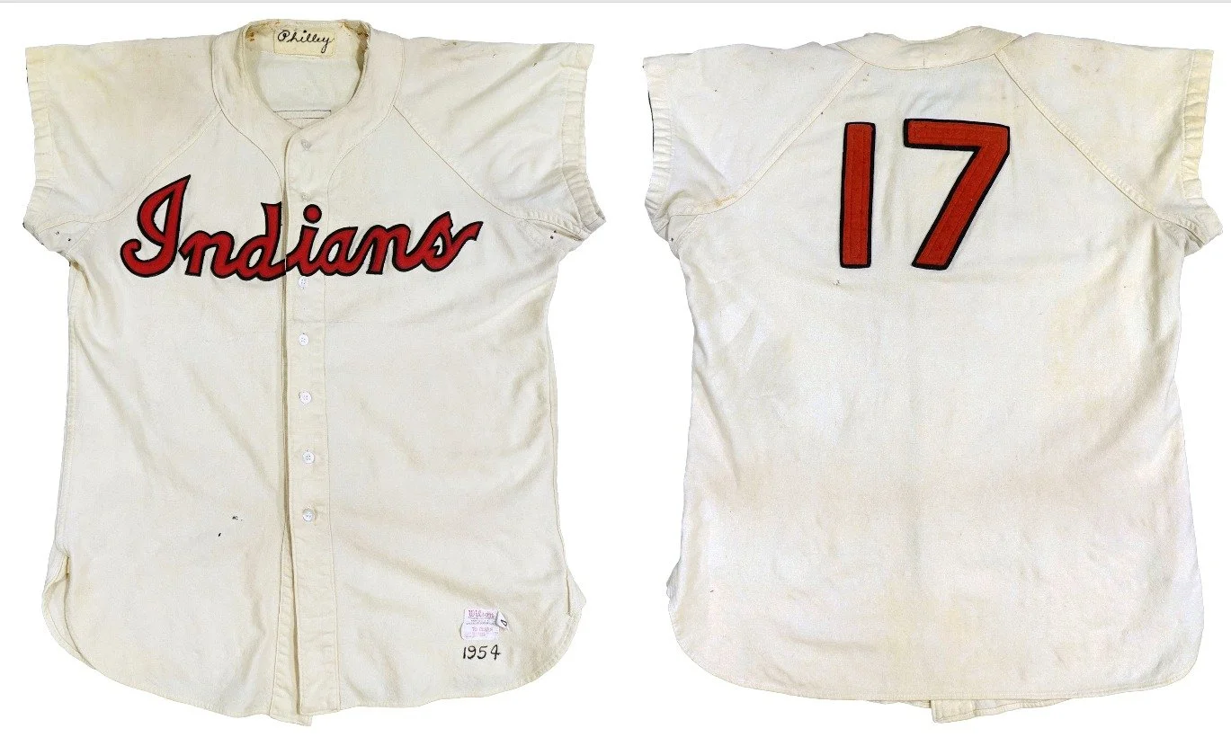 Now that the felt has been cut and the two layers stitched together, I overlaid the felt onto the jersey and was pleased to see that all of the ghosts and tiny holes that I had highlighted were perfectly matched by the new Indians crest that would so