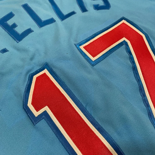 1979 Texas Rangers Dock Ellis Restoration/Authentication