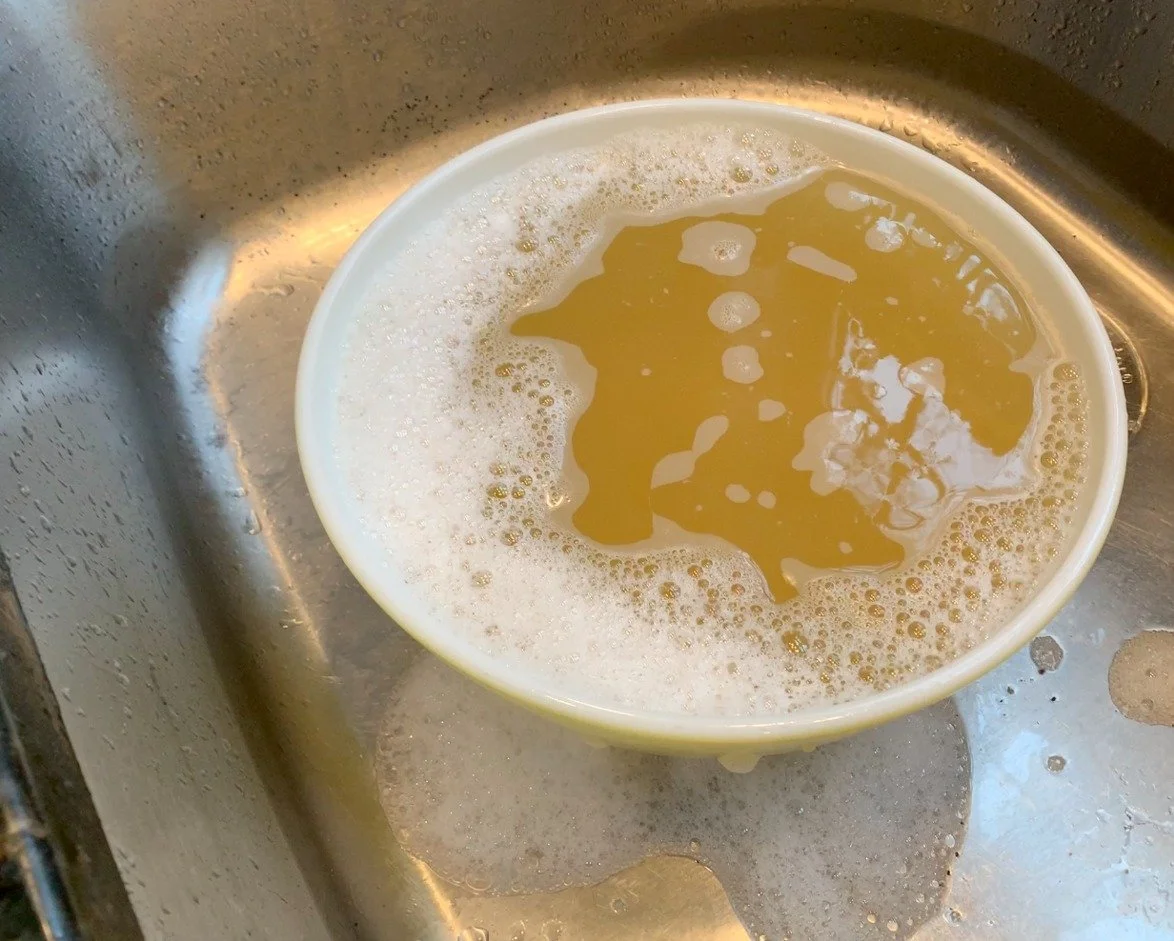 This jersey was filthy— as minor league jerseys often are. It was probably washed 200 times in a commercial machine along with 50 other filthy uniforms, and the dirt compounded into the fabric with each wash. A hand scrub, then a long soak in a bucke