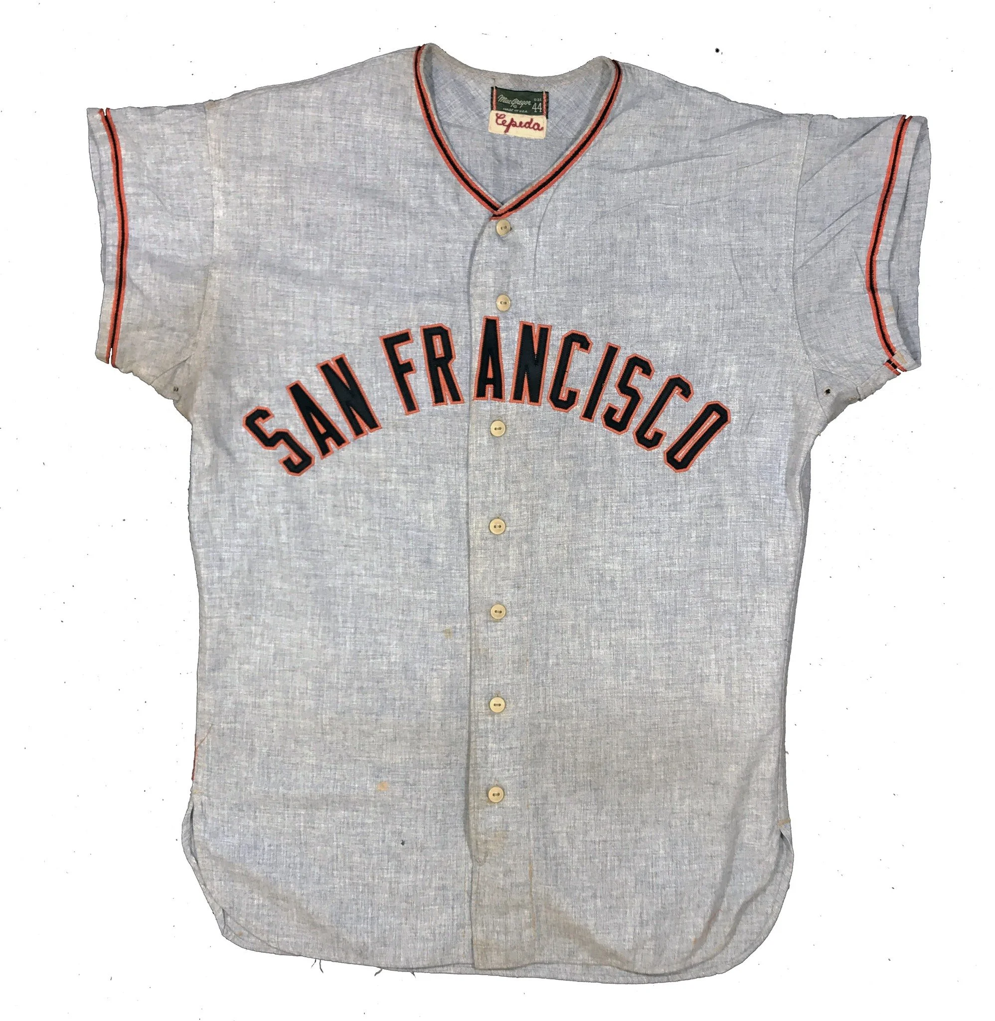 1960s San Francisco Giants Orlando Cepeda