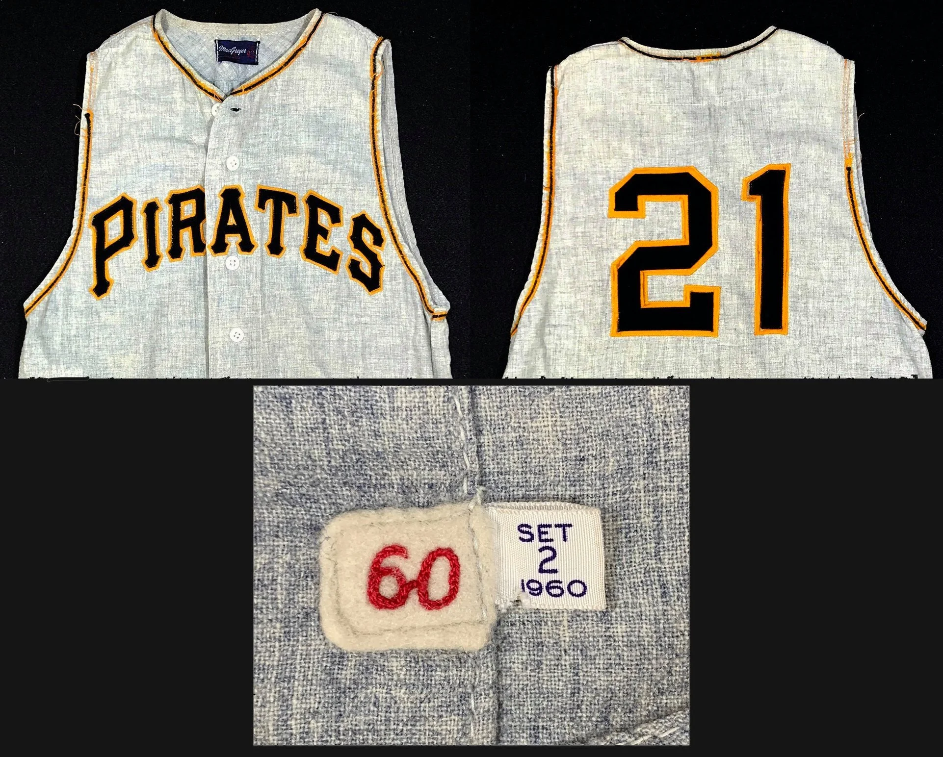 Looking closely at the neck and sleeves, all three openings showed heavy wear. The trim had deteriorated to mere threads and strings at the points of heaviest wear.