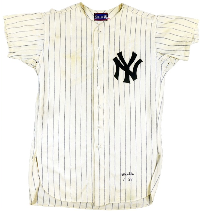 1957 Yankees Mickey Mantle