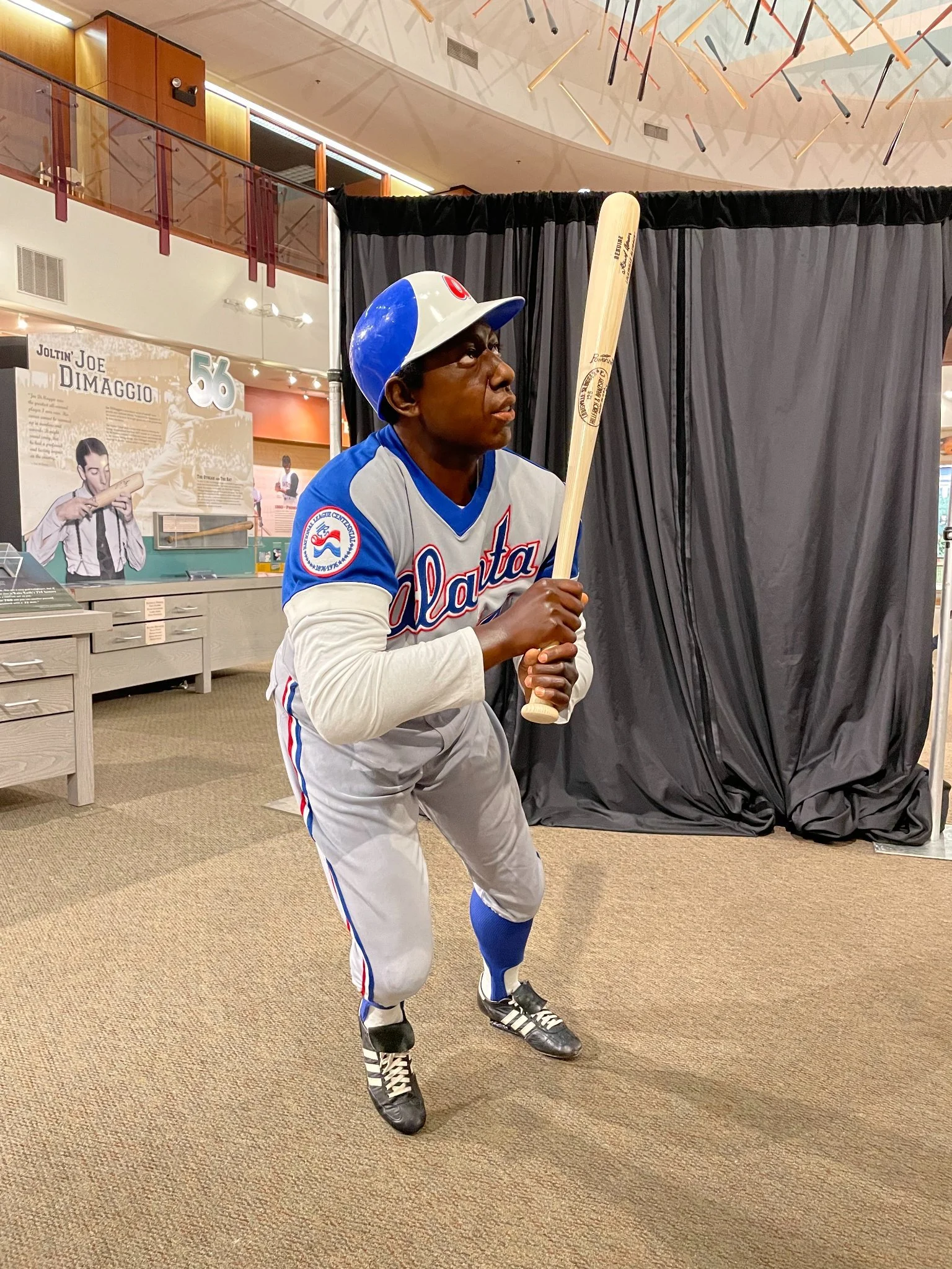 Recreation: 1976 Brave's Hank Aaron