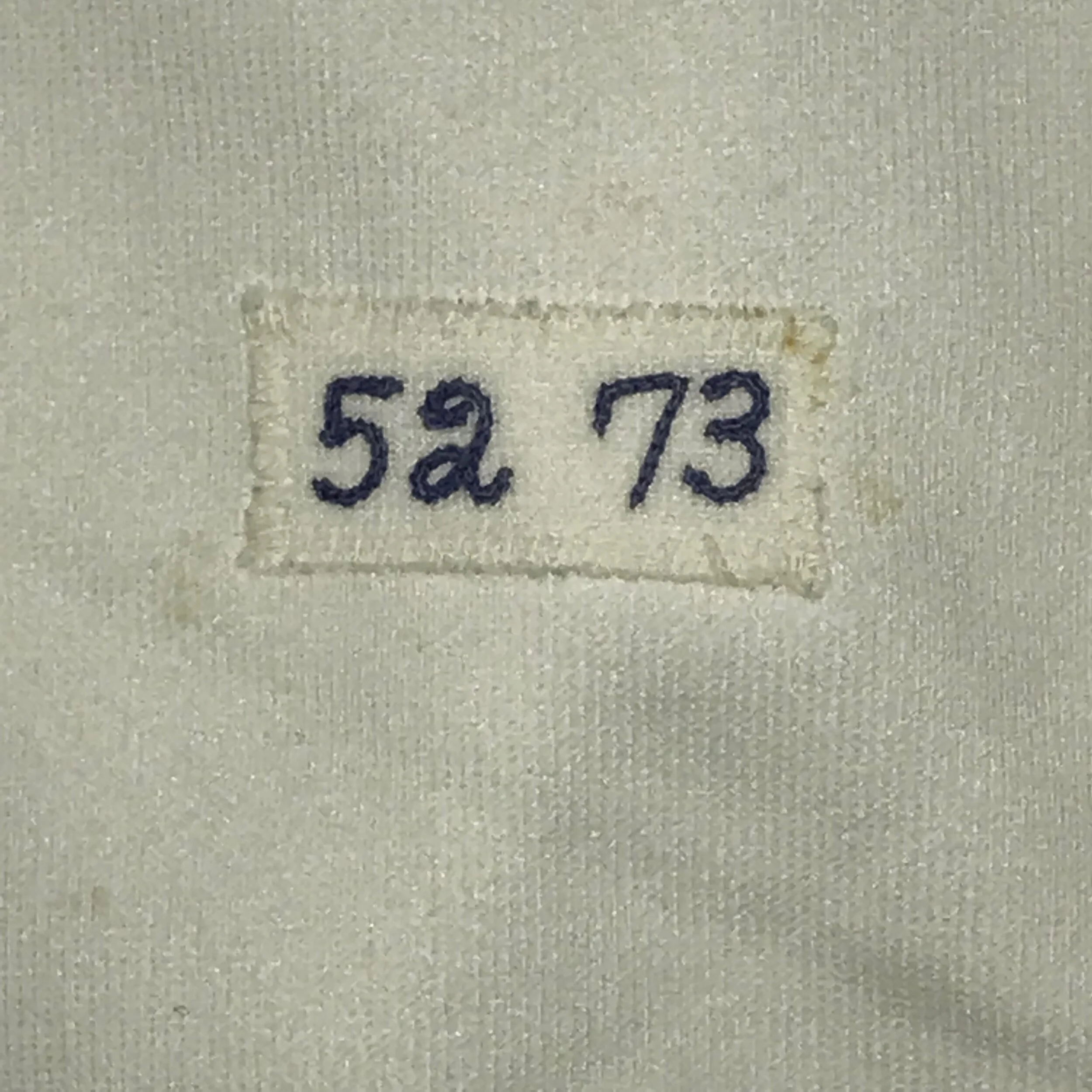 The team tagging shows that this was originally #52 in 1973.