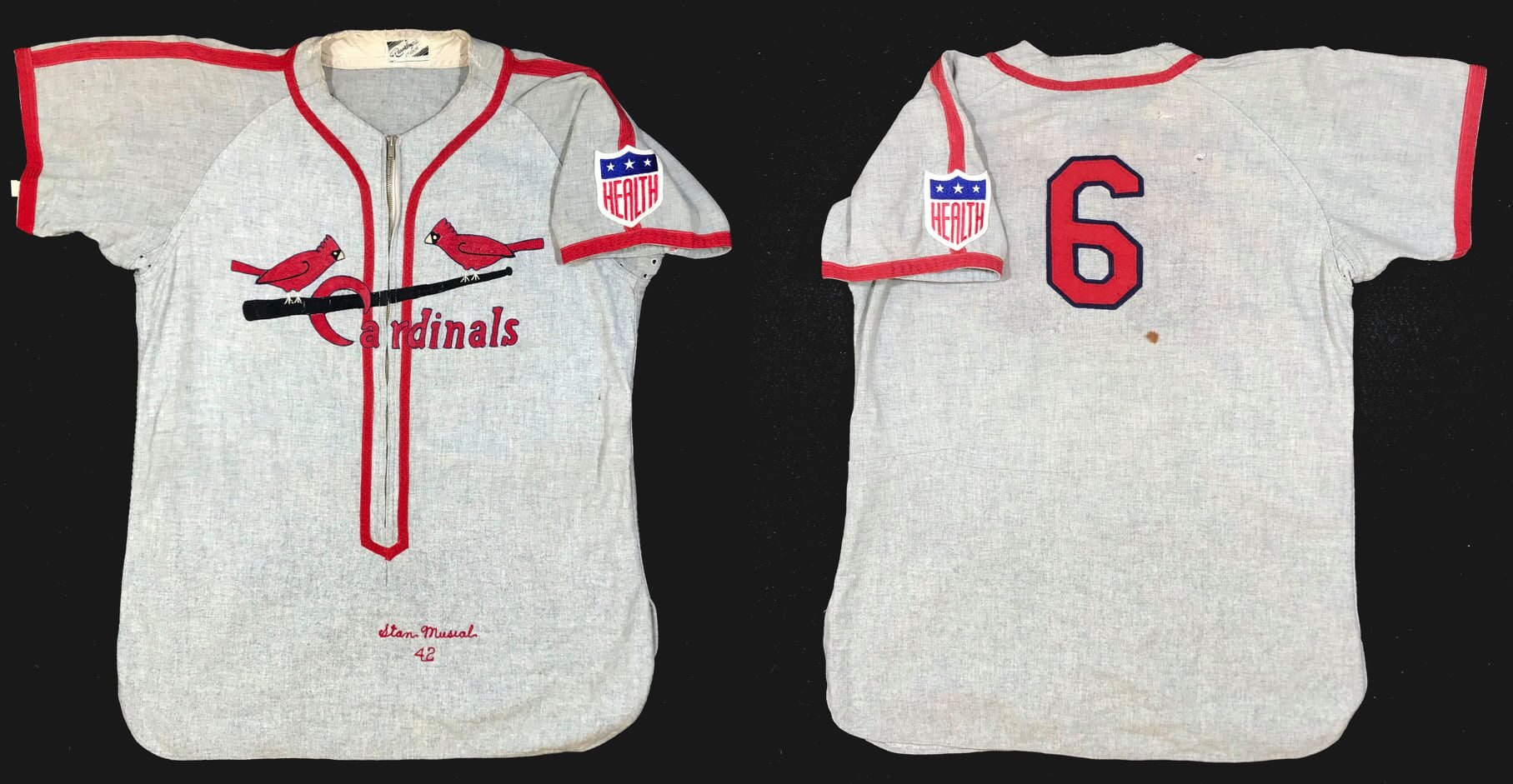 Completed, this uniform went back to its owner, destined for display in a museum. 