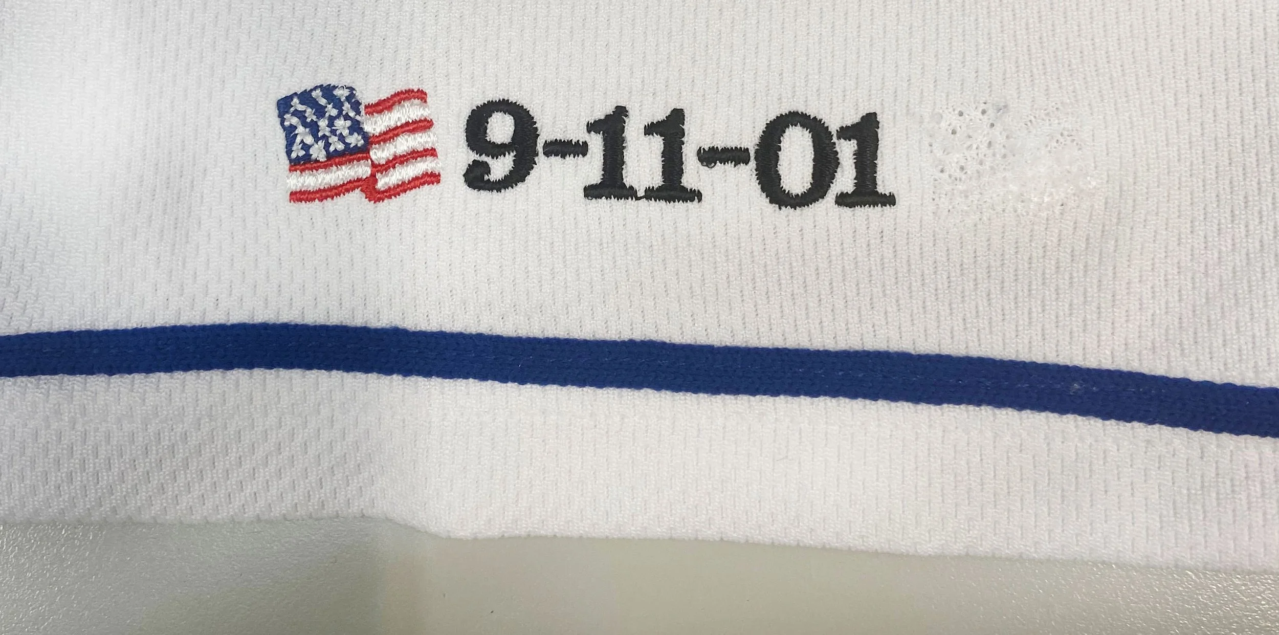 I can do the 2001 Mets sleeve embroidery