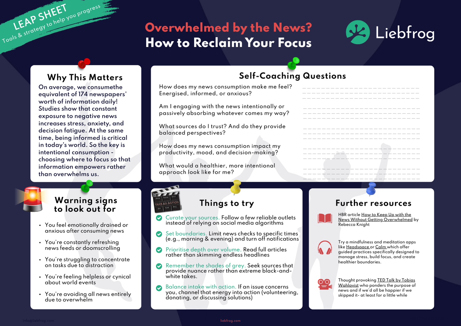 Stop getting overwhelmed by the news