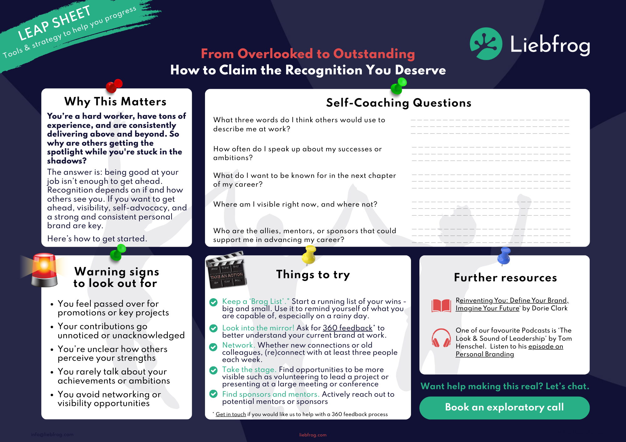 How to claim the recognition you deserve