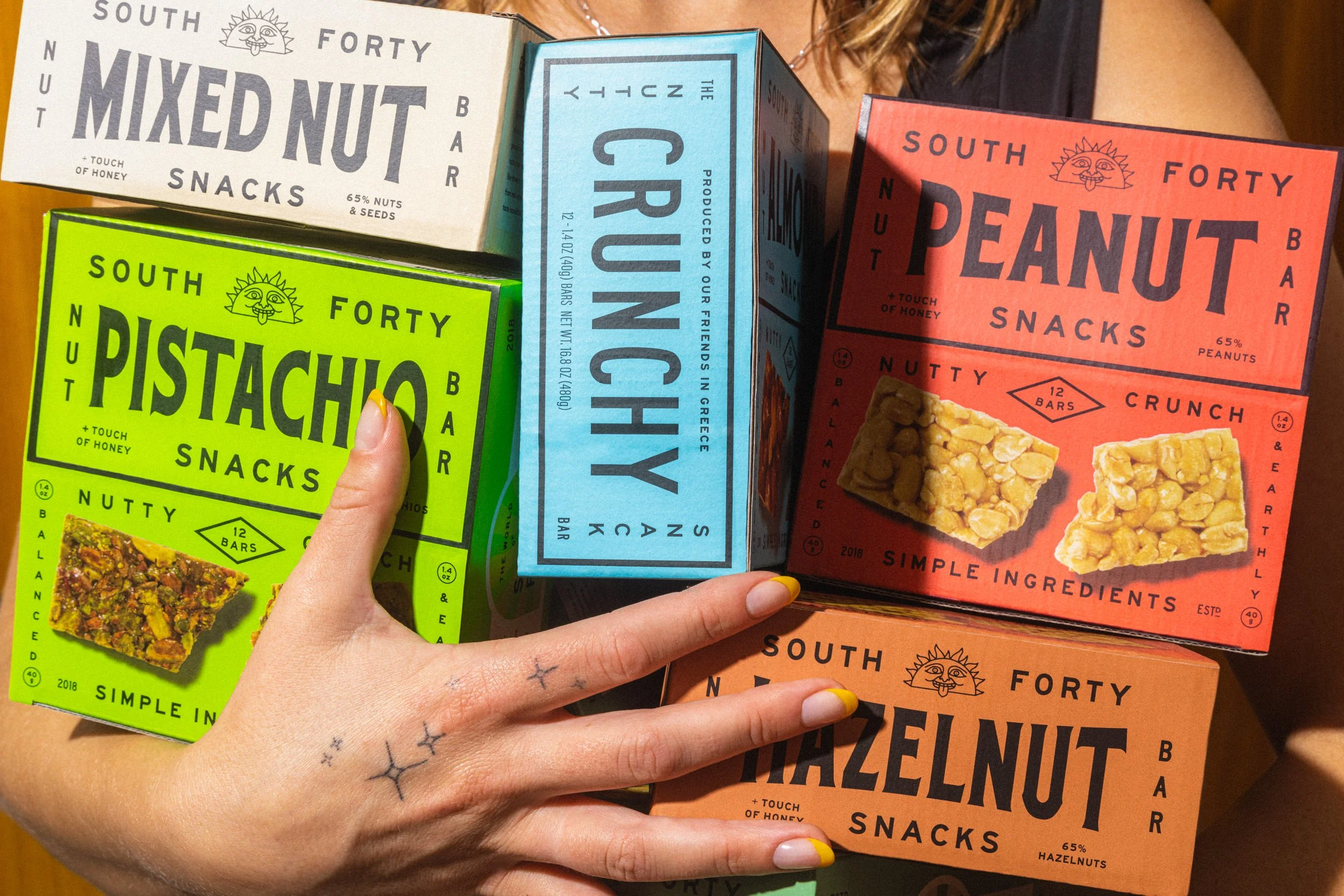 South 40 Snacks: Launch-Ready Photography Across Lifestyle, E-Commerce, and In-Store Displays