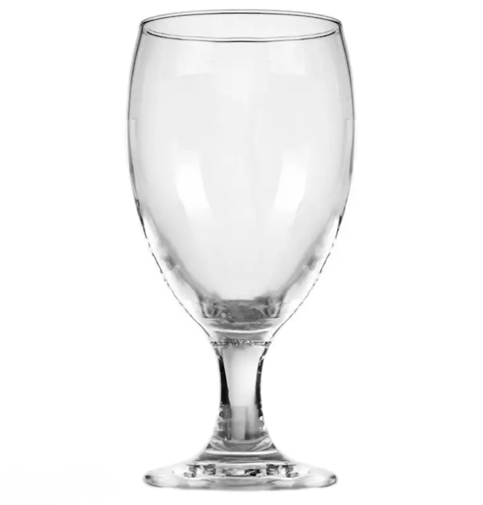 Clear Glass Goblet