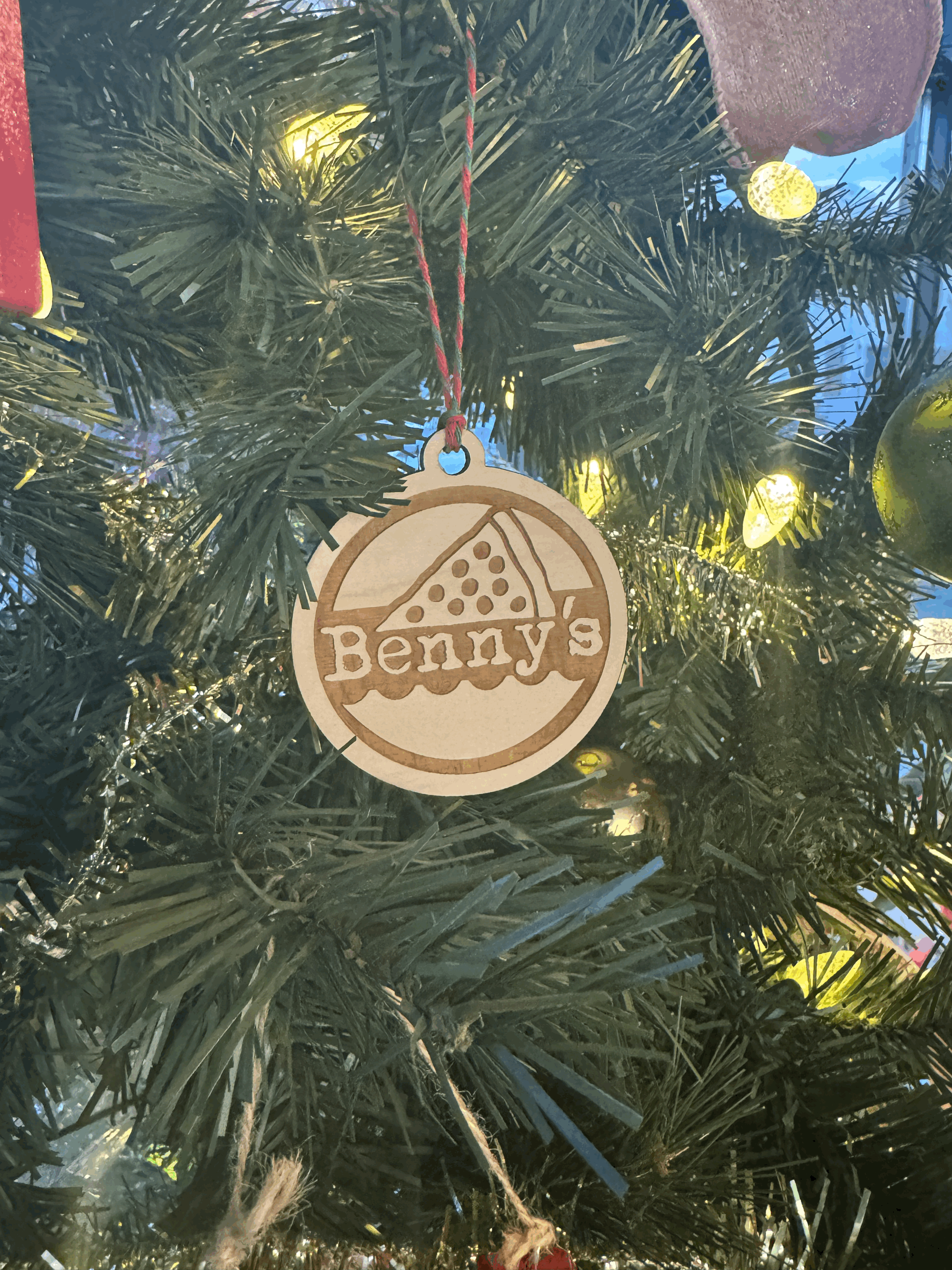 Benny's Christmas Ornament