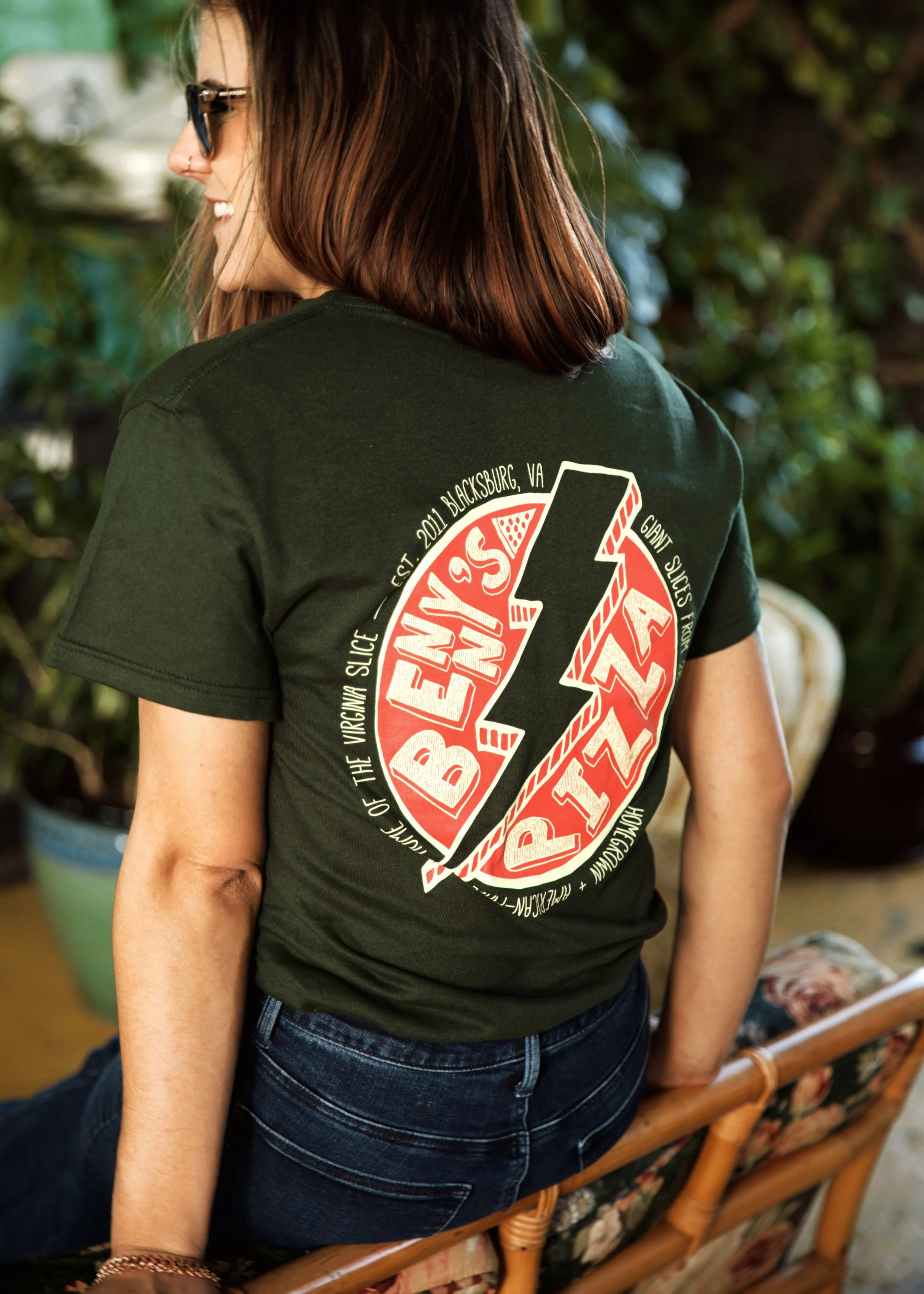 Green Benny's Lightning Bolt Tee