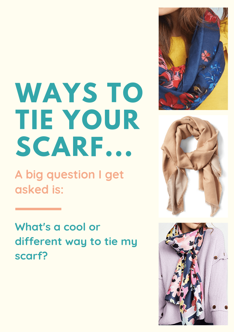 Ways To Tie A Scarf