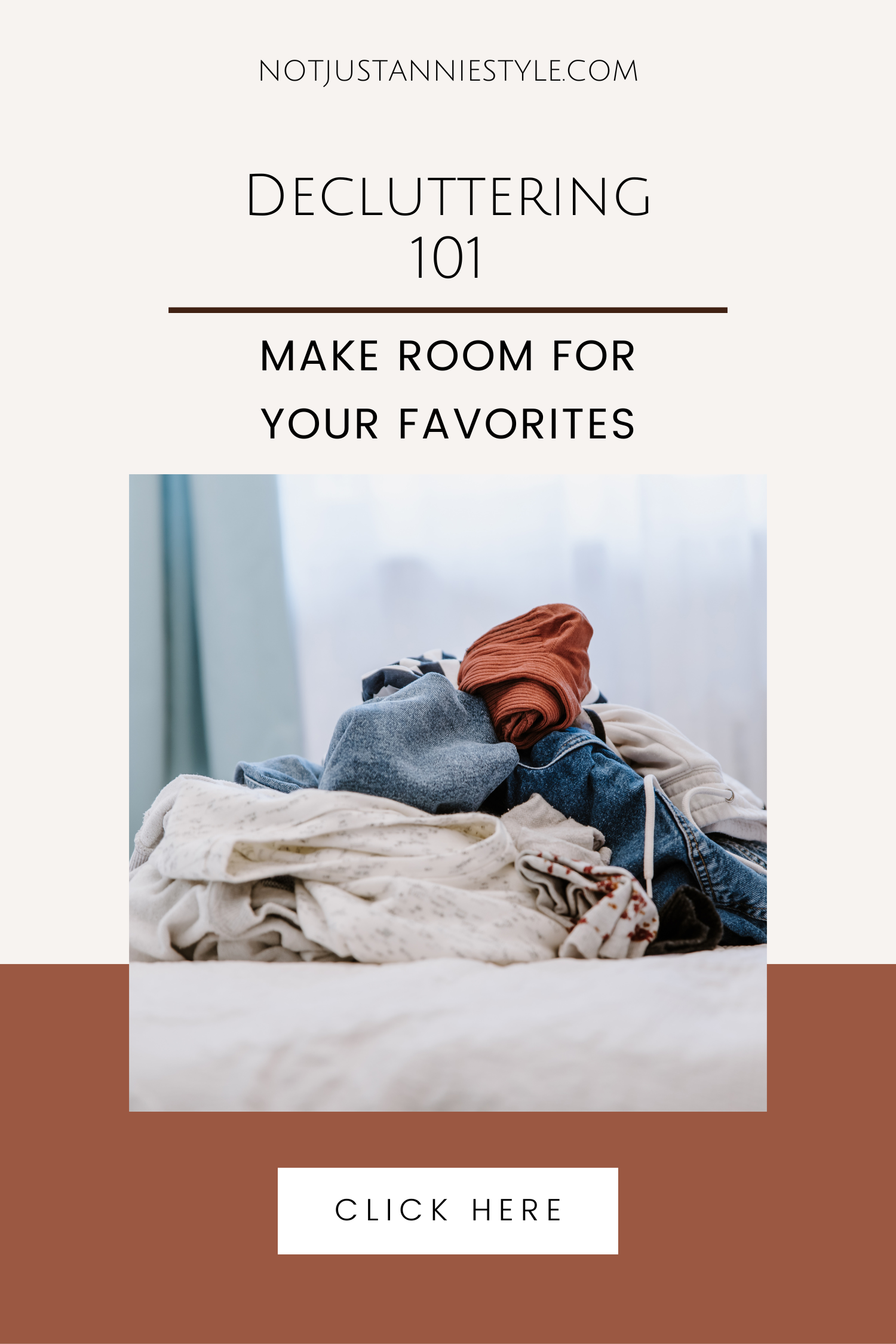 Closet Decluttering 101