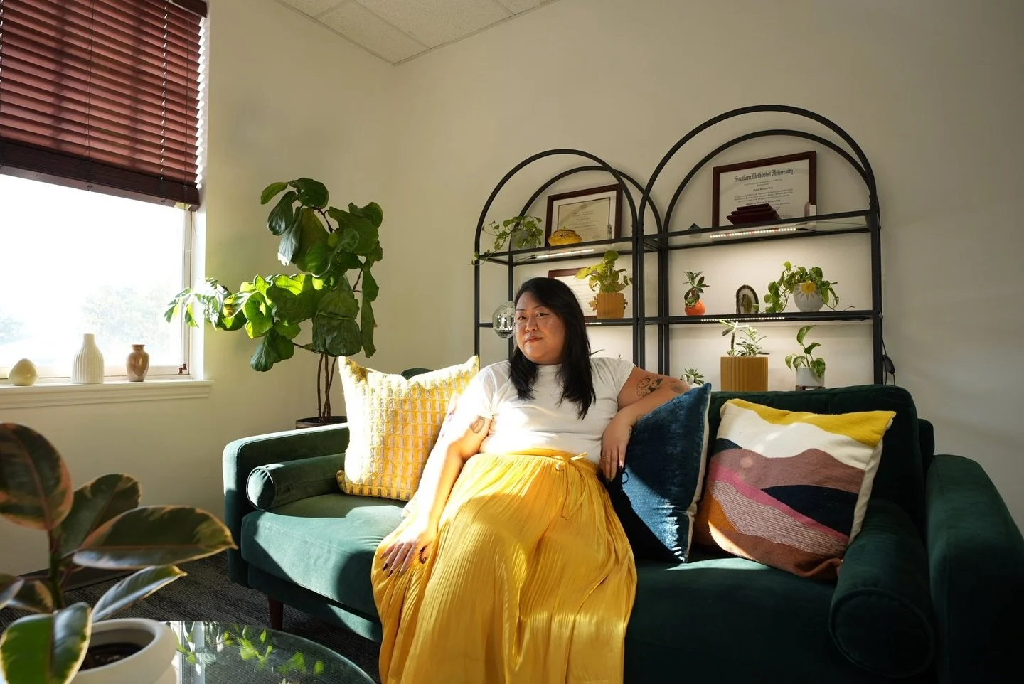 Taking a moment to sit where my clients will soon be sitting&mdash;this space holds so much promise for growth, reflection, and healing. Every person who steps into this room brings their own unique story, and it&rsquo;s a privilege to be part of the