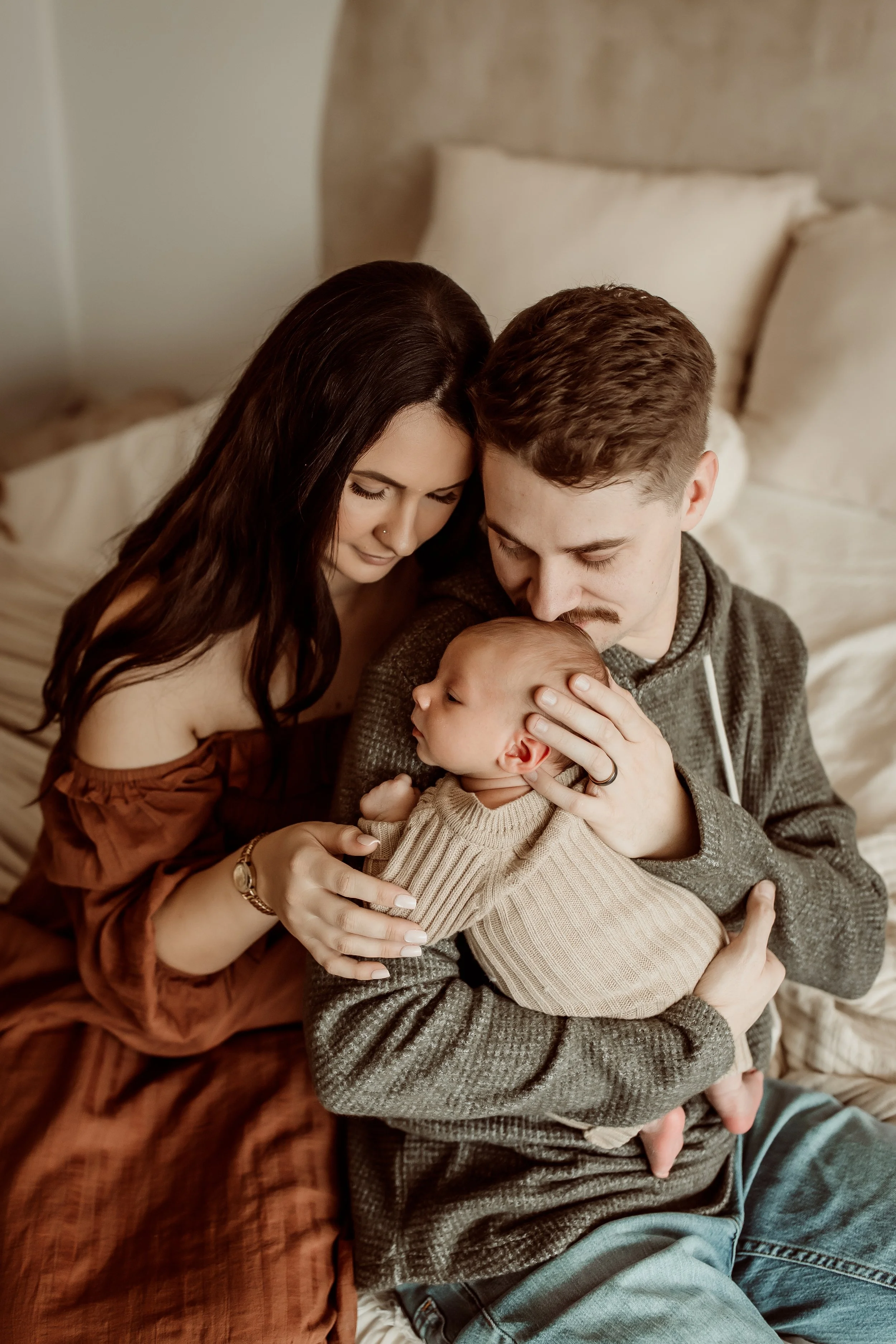 Beautiful heirloom-quality newborn imagery in Wichita