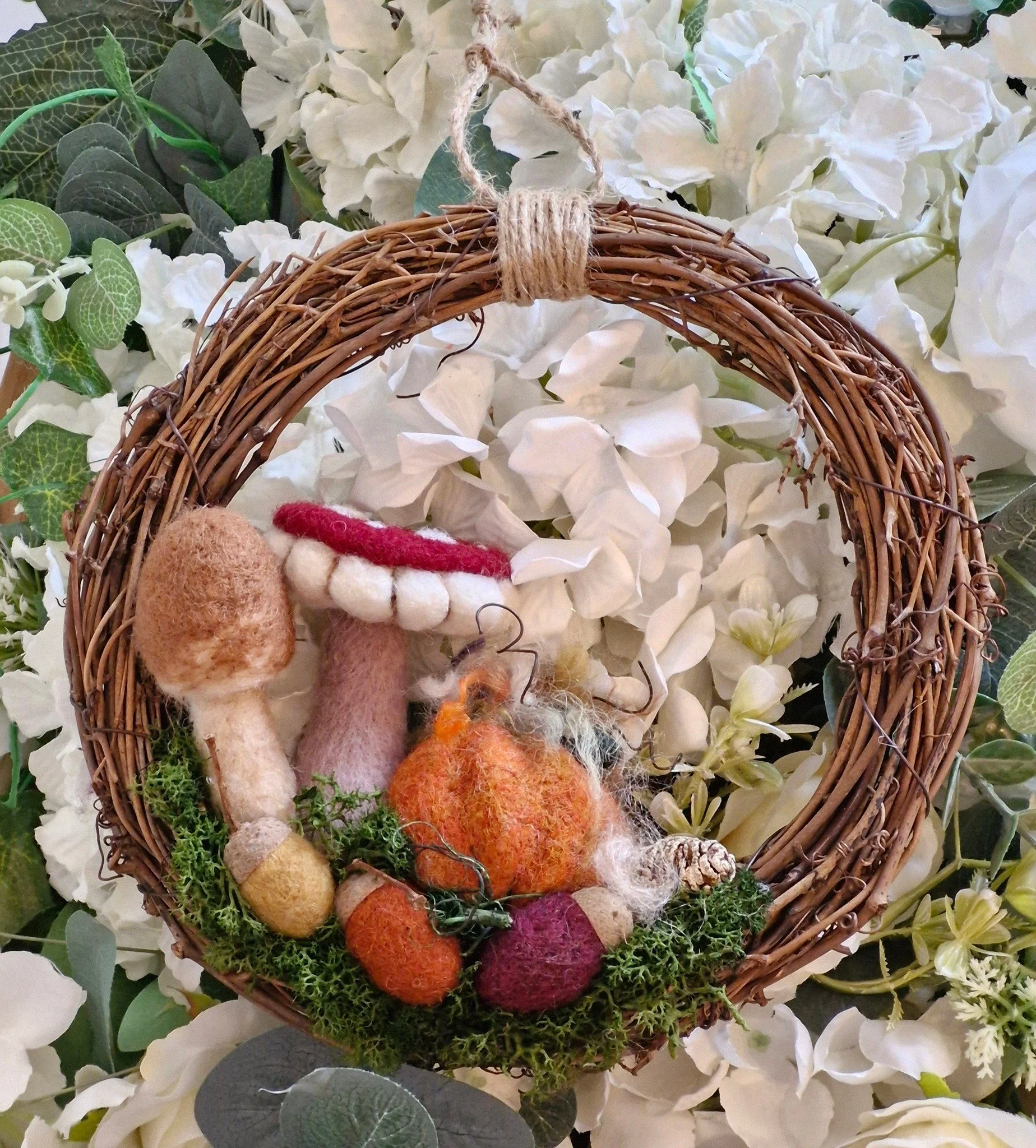 Autumn Wreath Needle Felt Workshop