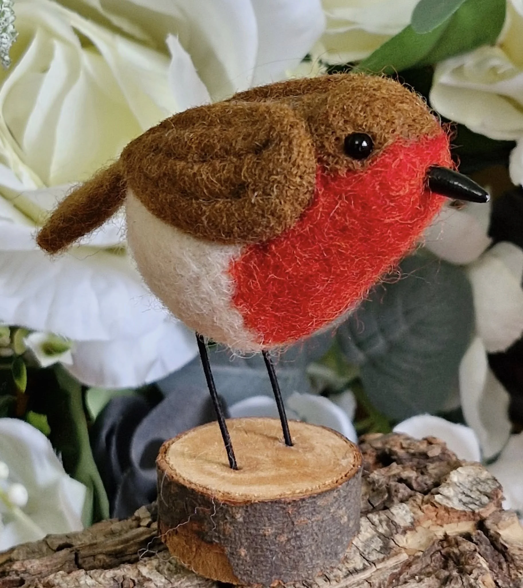 Little Christmas Robin Needle Felt workshop