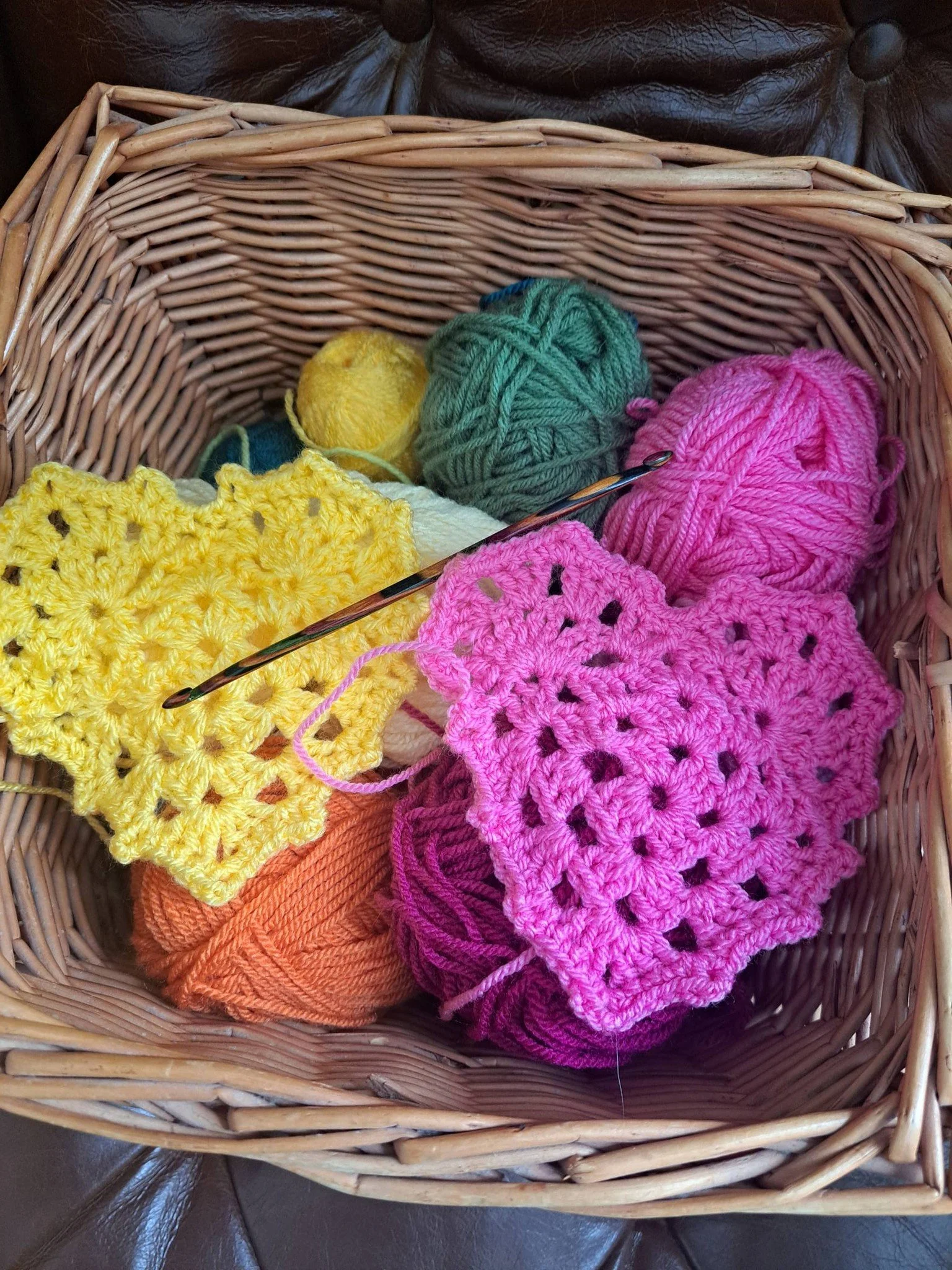 Crochet Heart Garland Workshop By Cocoa crafts made at home 