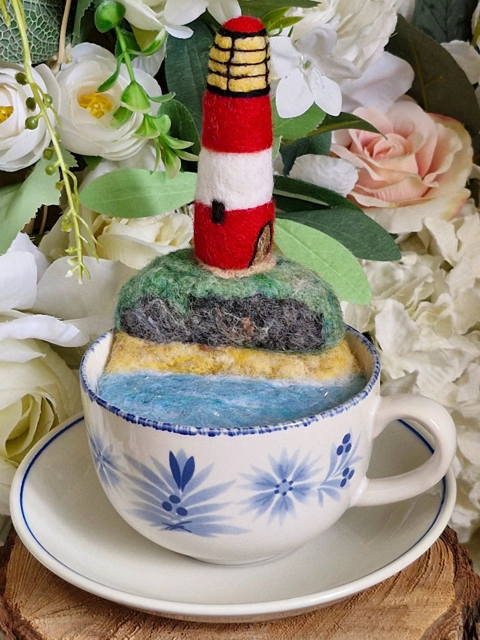 Teacup Scence Needle Felting Worjshop £45.00