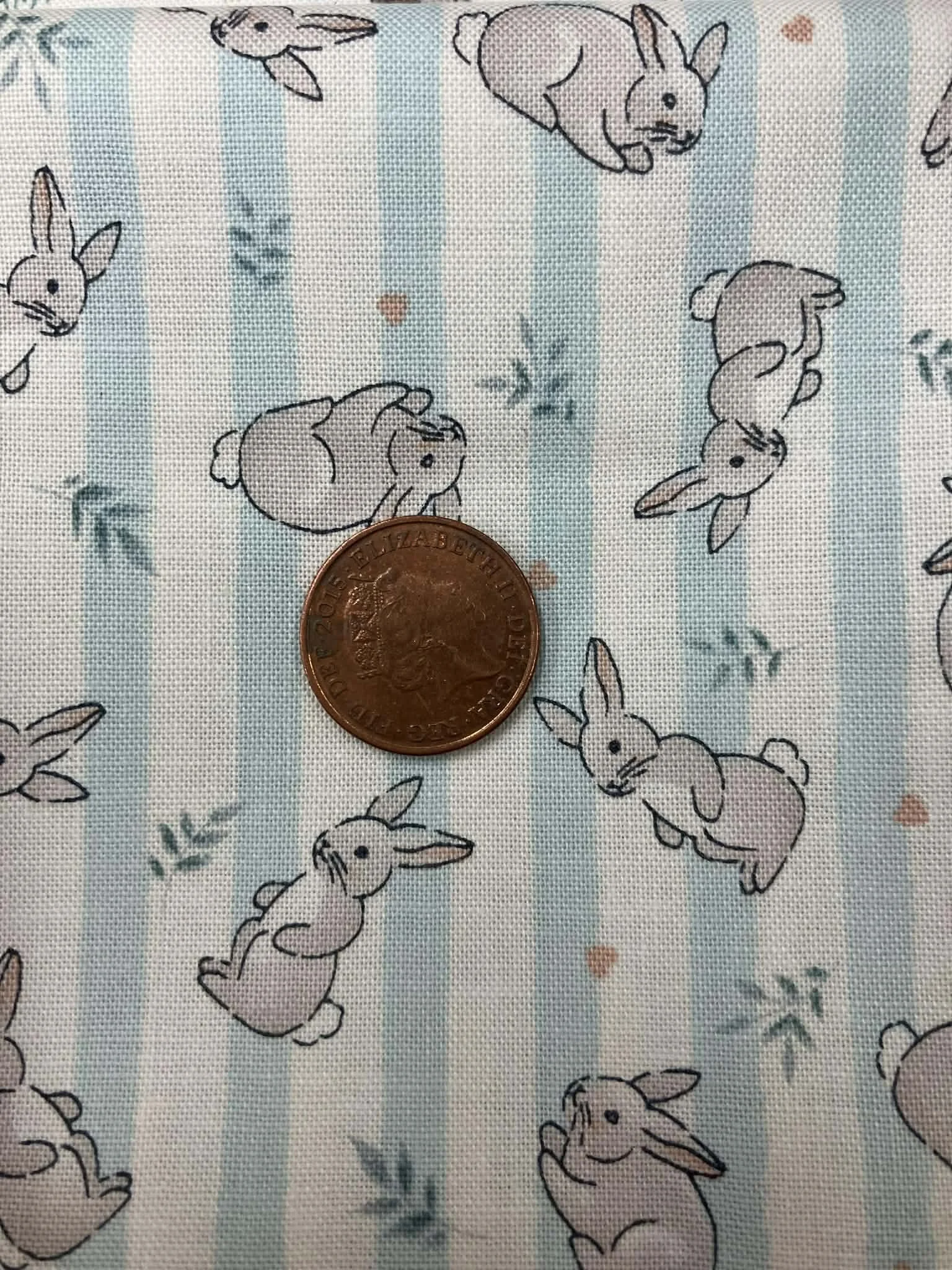 Makower Little ones  Rabbits strip