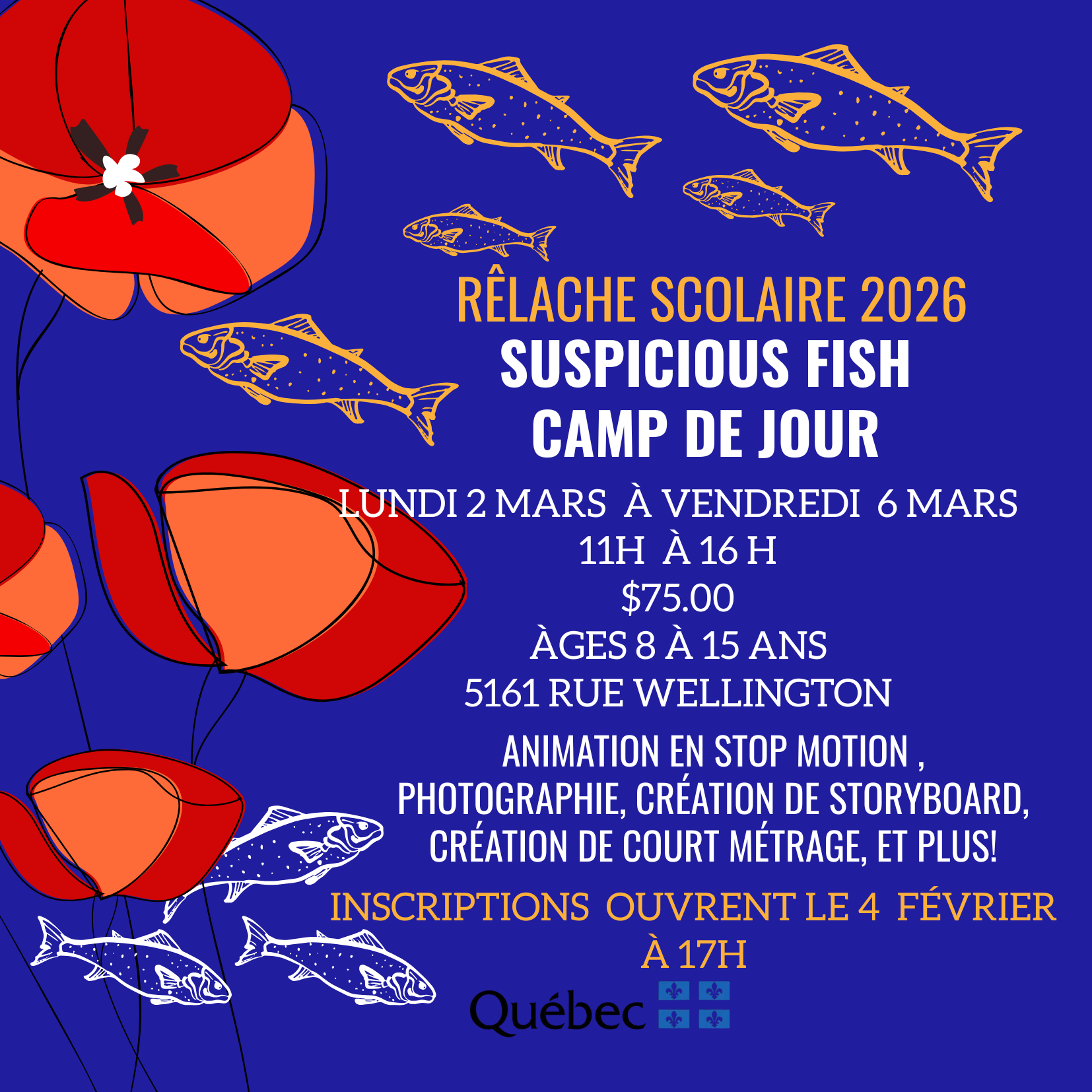 Camp de la Rêlache Scolaire / March Break Camp 2026