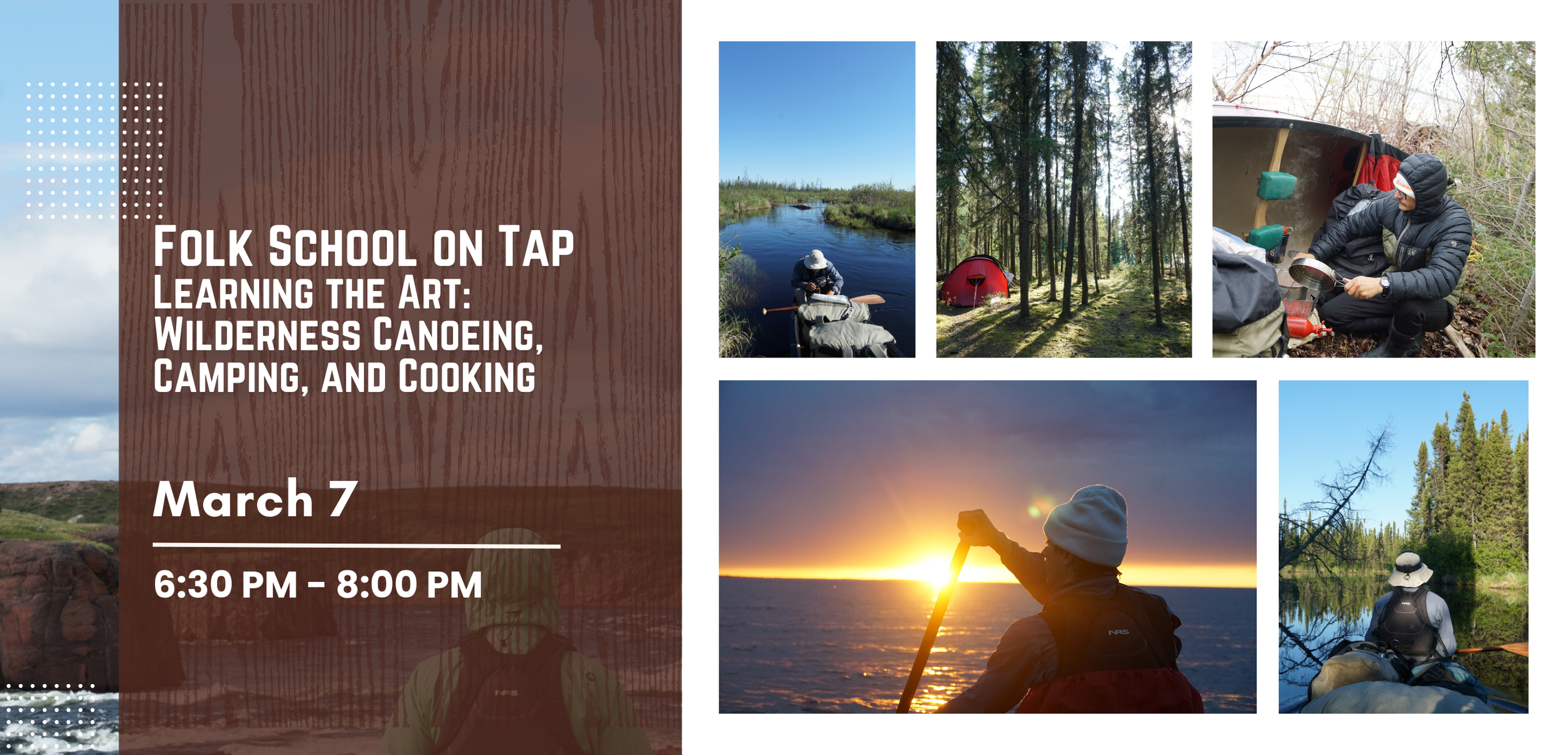 Folk School on Tap - Learning the Art: Wilderness Canoeing, Camping, and Cooking