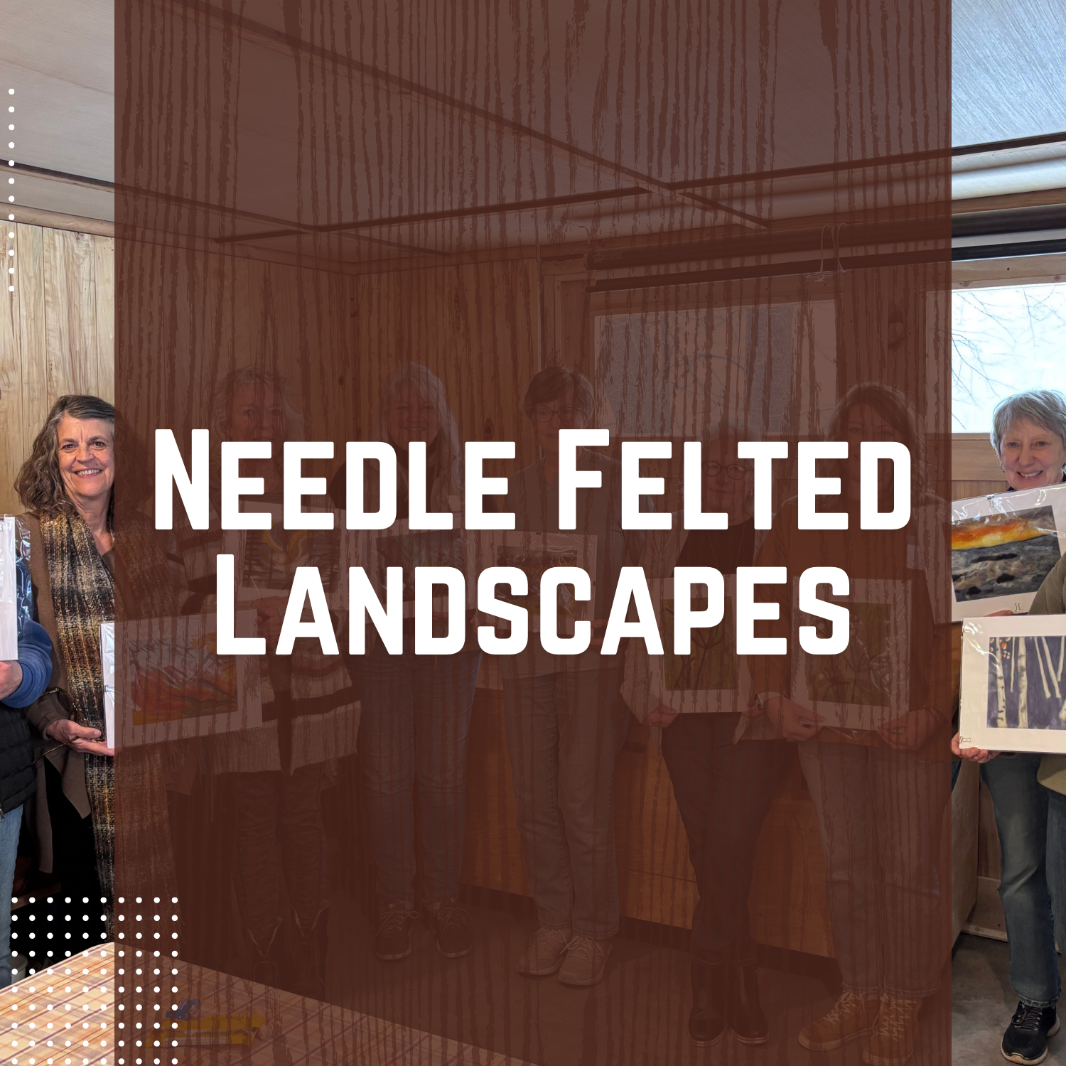 Needle Felted Landscapes