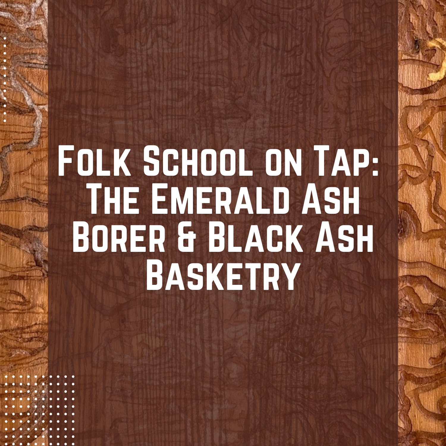Folk School on Tap: The Emerald Ash Borer & Black Ash Basketry