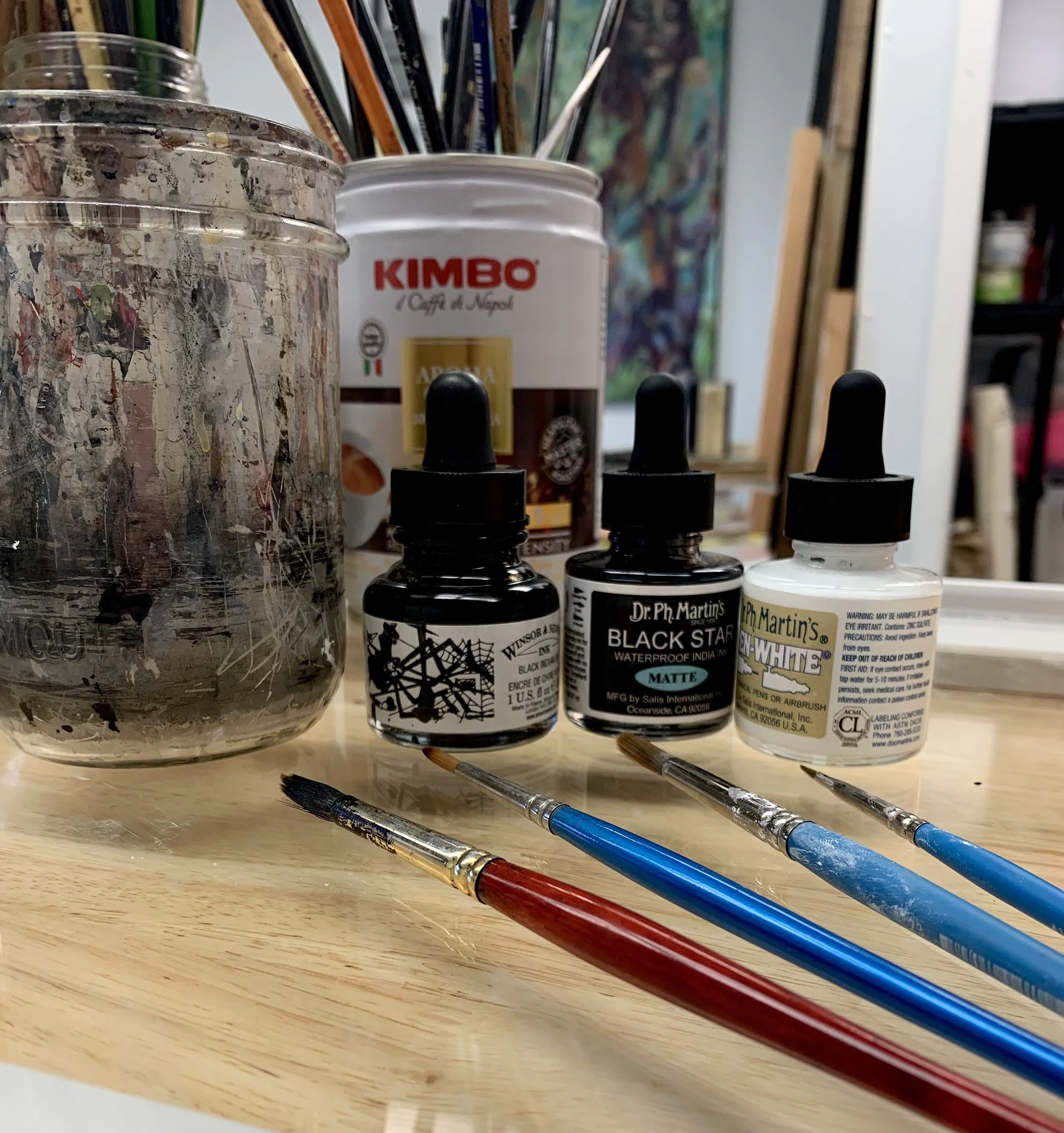 ink drawing supplies