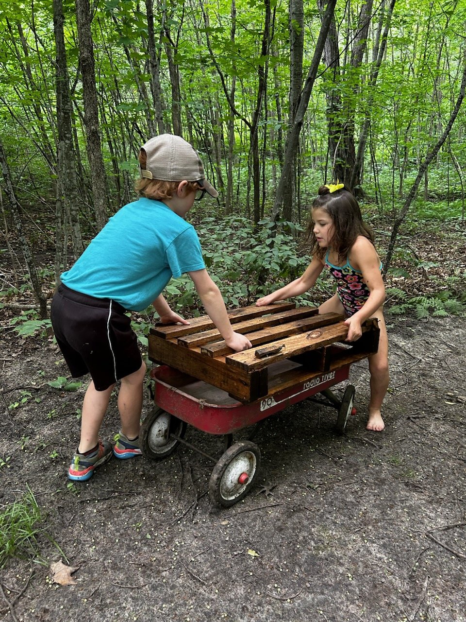 Little Wild Ones: Log Cabin