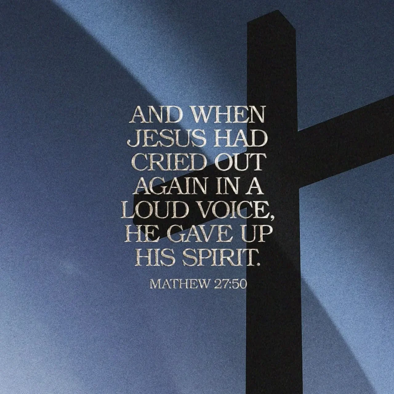 All other religions teach what must be done to get to God, but the story that unfolds in the Bible is what God did to get to you.  Don't ever doubt God's love for you.