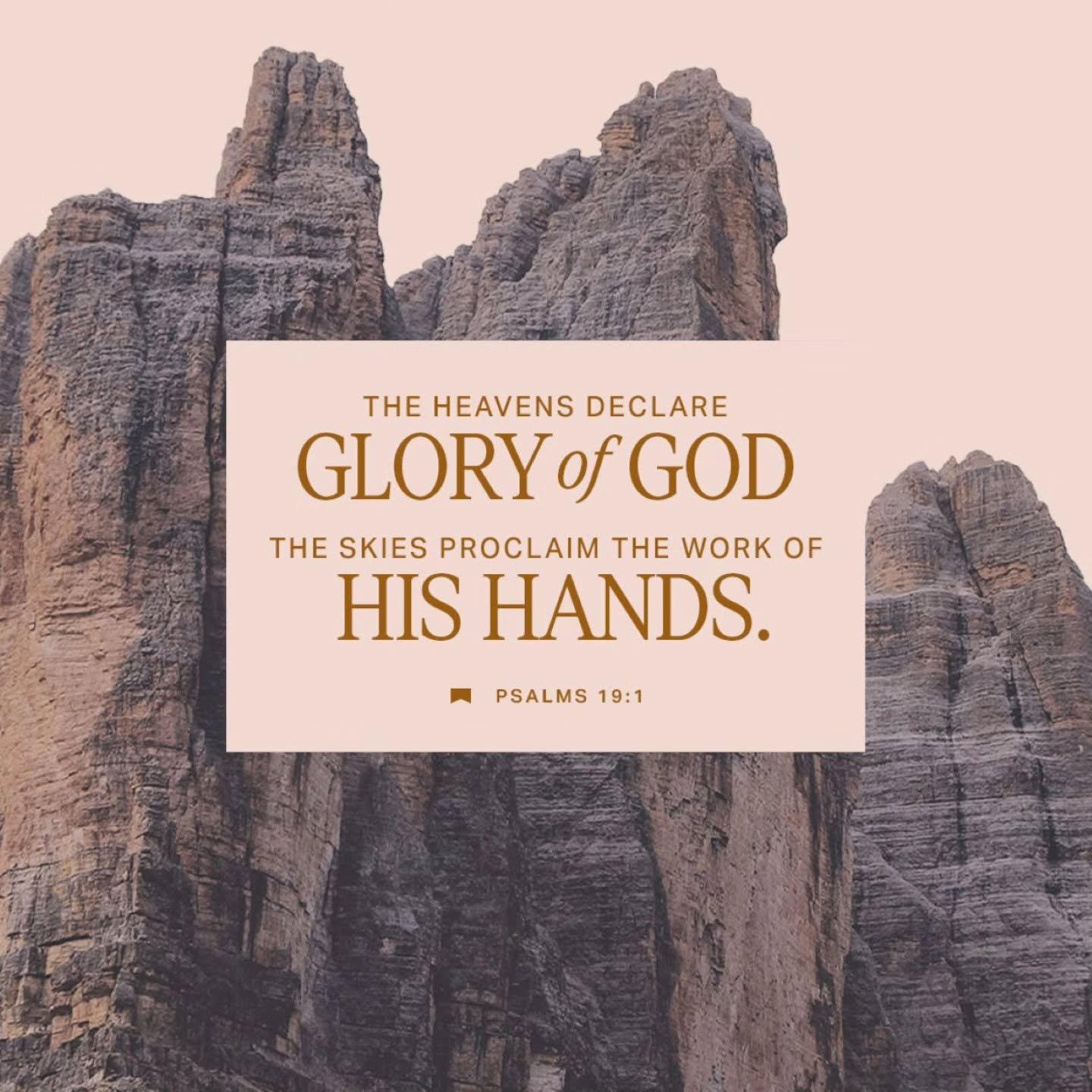 Everything in creation points to the Creator, if you ever doubt God's existence just look up at the Heavens, they proclaim the work of His hands.