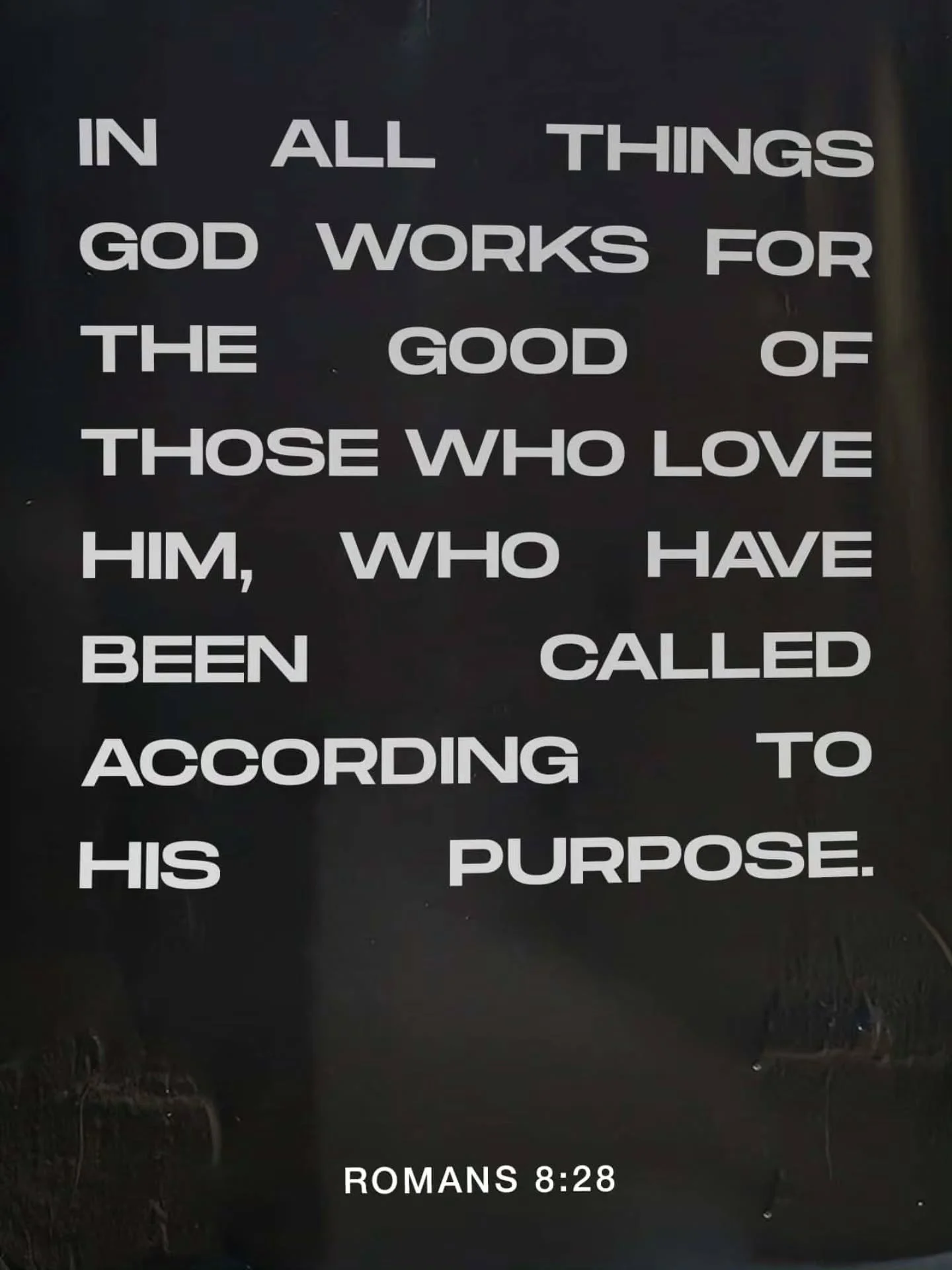 God has good plans for those who love Him... they may not be the plans we envision initially but the longer we walk in step with God the longer we live with open hands, ready to receive what God has for us, sitting aside our man-made plans in exchang