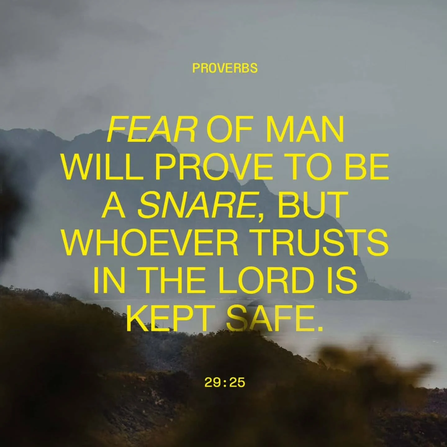 God is above all, in all, and through all... and yet some days we can find ourselves more concerned with the opinions of man than of God. But it's in God whom we must put our trust, His ways are higher. Trust Him today.