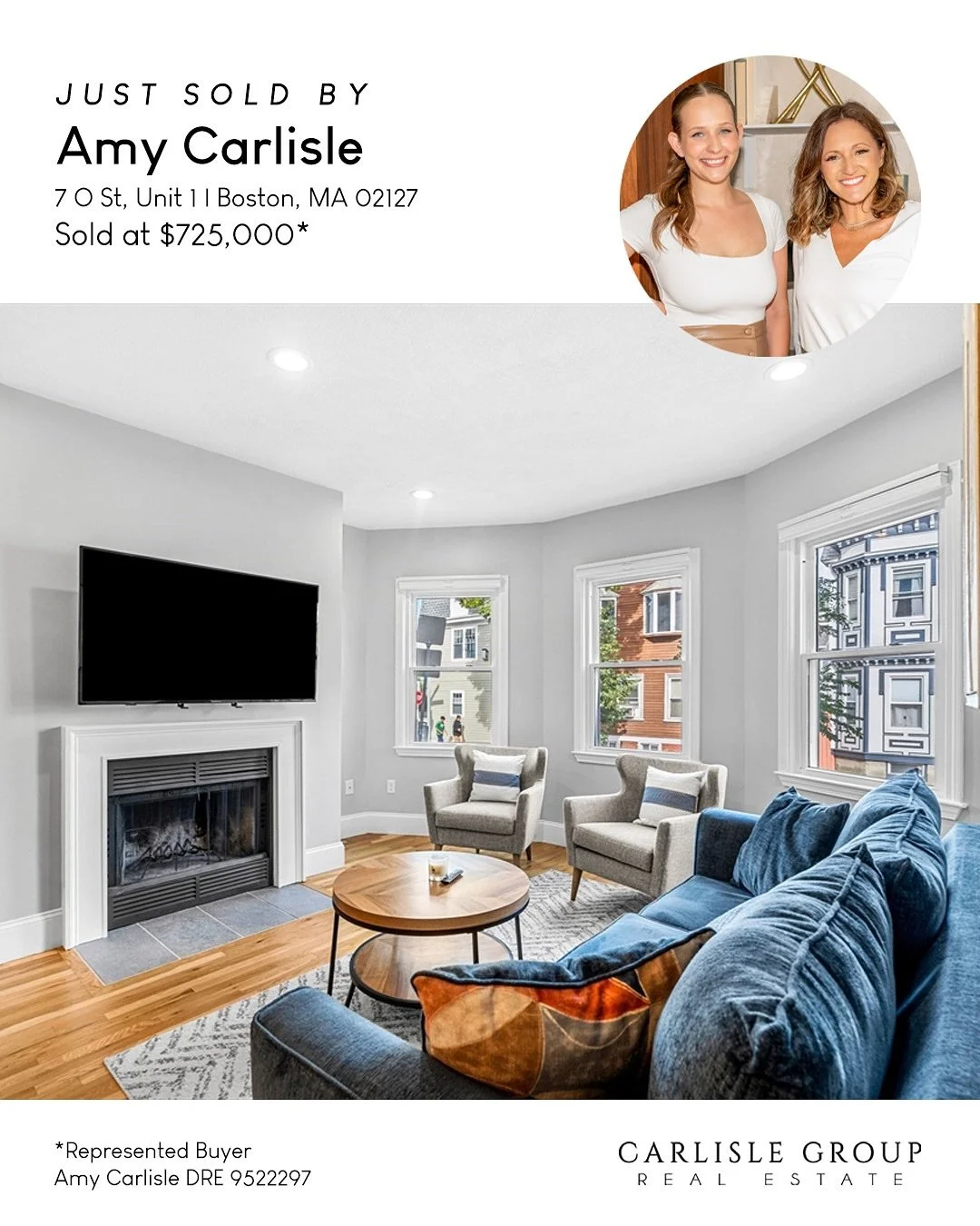 Just Sold in South Boston! 

Huge congratulations to Alexa and Will on their new Southie home, just two blocks from Castle Island! This bright, beautifully renovated condo is the perfect spot for slow mornings, breezy walks to the beach, and evenings