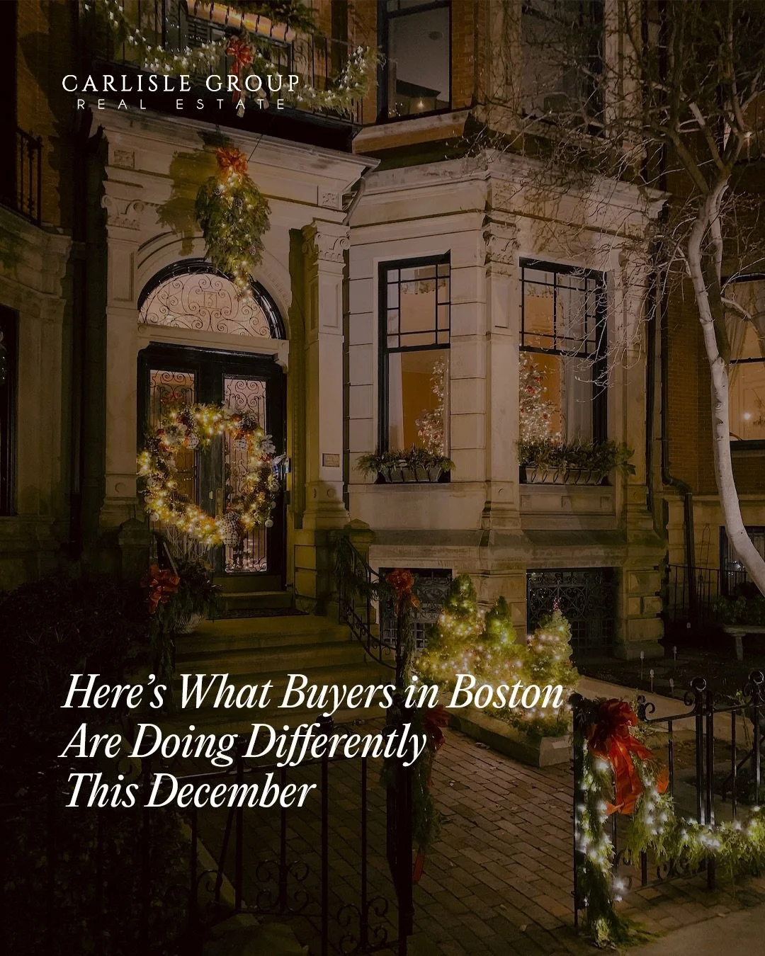 Buying during the holidays isn&rsquo;t &ldquo;crazy&rdquo; &mdash; it&rsquo;s actually one of the smartest moves we see buyers make in Boston.

Here&rsquo;s what the headlines don&rsquo;t mention:

➨ Rates have slipped from the high-6&rsquo;s to the 