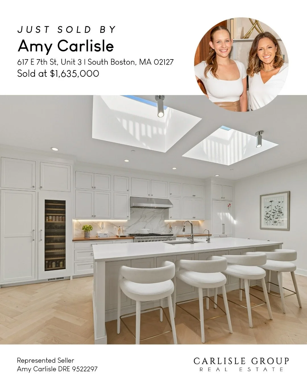 Closed out 2025 with this South Boston penthouse✨

Winter in Boston often brings fewer listings and more intentional buyers, and this sale was a great example of that rhythm. We were honored to represent the sellers, and a big shoutout to @_amycarlis