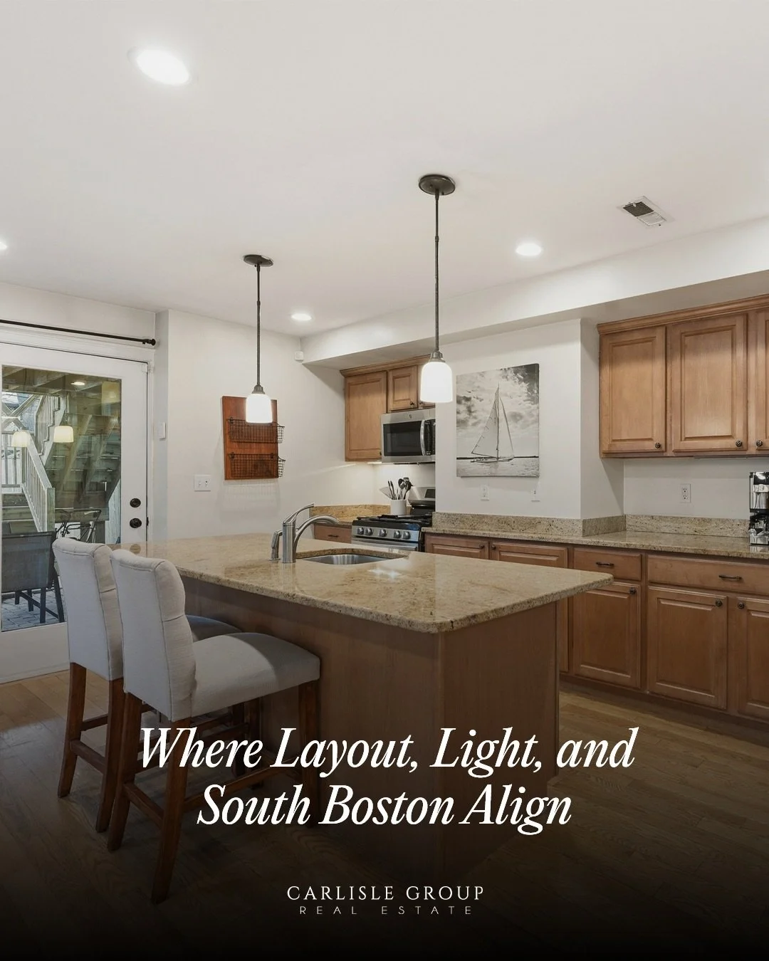 A floor-through South Boston condo with a private entrance, fireplace, and outdoor space&mdash;yes, really.

🎈Open House
Saturday, 1/10 from 10:30am-12pm
Sunday, 1/11 from 11am-12:30pm

&bull; Private floor-through layout with its own entrance
&bull