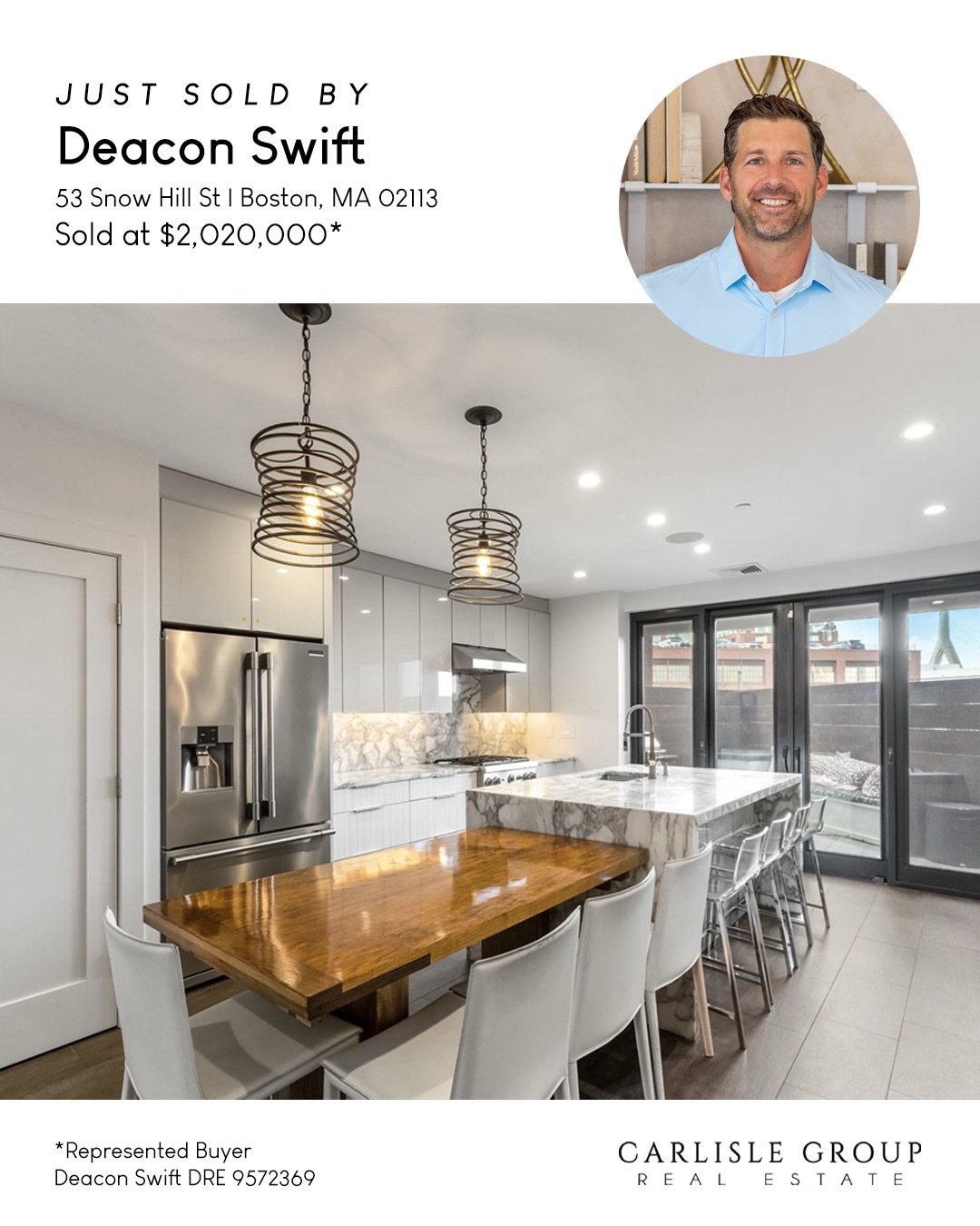 From long search to keys in hand 🔑

After nearly two years of looking, @deaconswift had the pleasure of helping his longtime friends @jillian.c.mcgrath &amp; Andrew close on 53 Snow Hill Street in the North End. This one was all about patience and t
