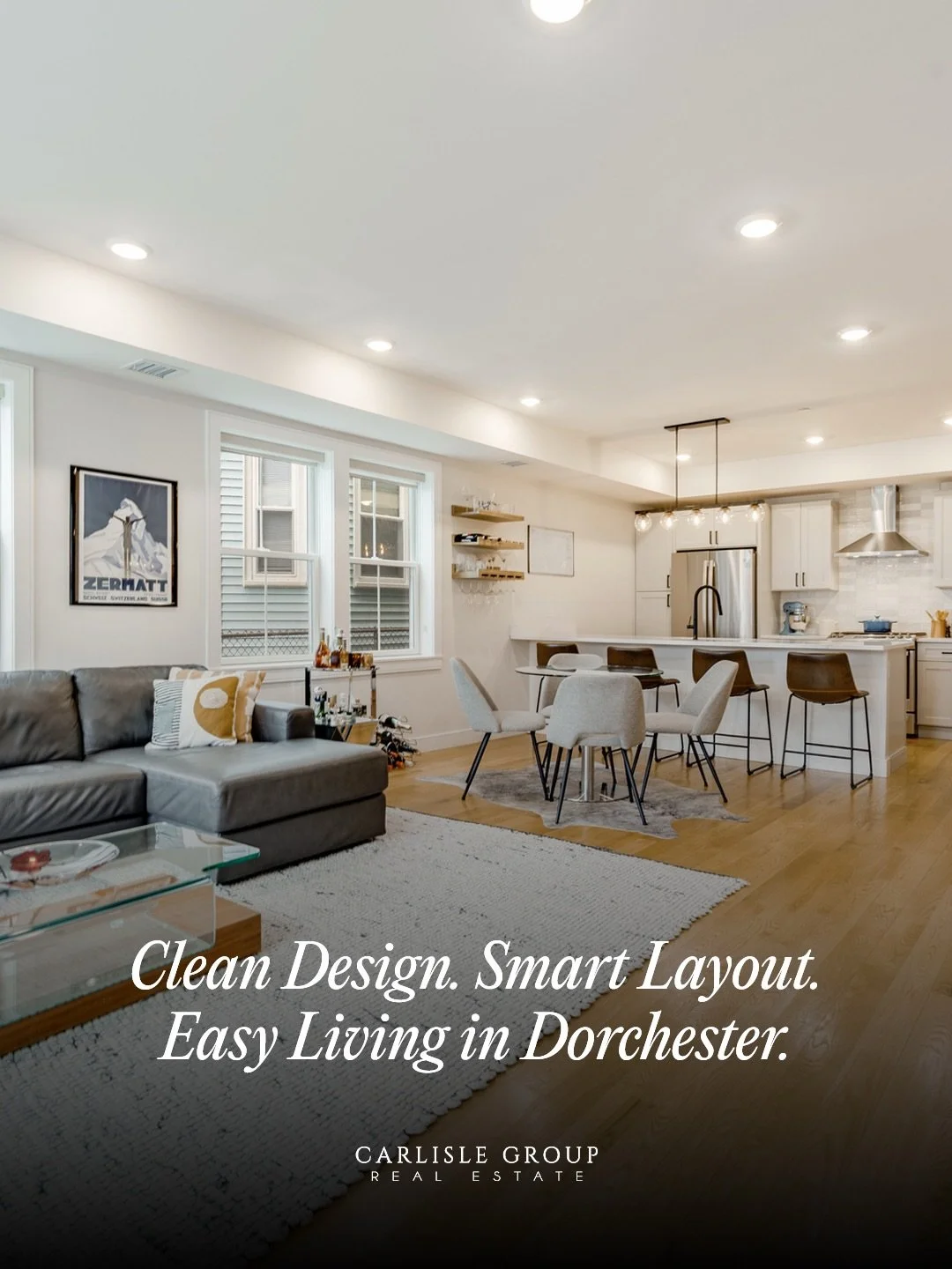 This is what newer construction should actually feel like; simple, functional, and done right.

&bull; Built in 2022 = modern systems + finishes throughout
&bull; First-floor living with easy, direct access
&bull; Open-concept layout ideal for everyd