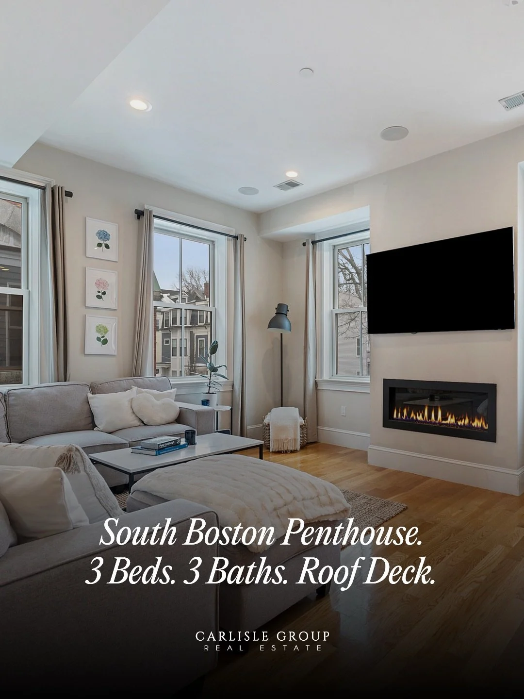 Two levels, three full baths, and a roof deck with skyline views&mdash;𝘵𝘩𝘪𝘴 is the combo.

🎈Open House
Saturday, 5/2 from 1:30-3pm
Sunday, 5/3 from 11am-2pm

&bull; Penthouse duplex with 1,300+ sq ft across two levels
&bull; Soaring ceilings + o