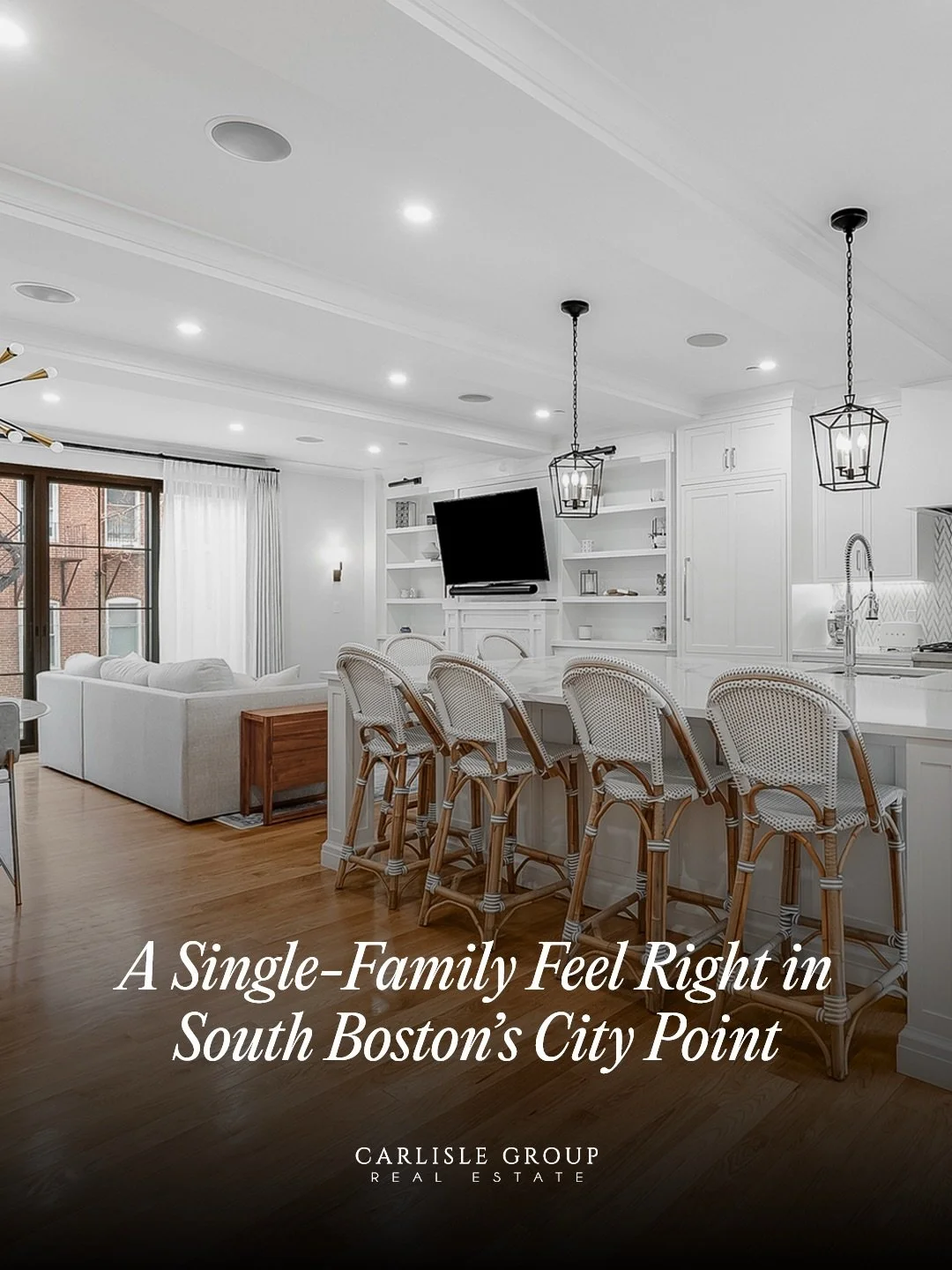 The difference here is immediate: space, design, and a layout that actually lives well.

🎈Open House
Friday, 5/1 from 3-5pm
Saturday, 5/2 from 10am-12:30pm
Sunday, 5/3 from 12:30-2:30pm

&bull; Private-entry townhouse with true single-family feel
&b