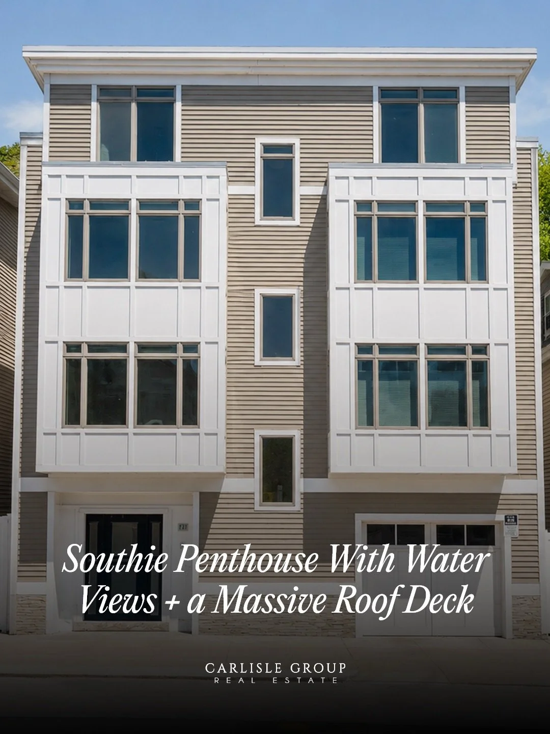 Nearly 1,900 square feet, water views, a heated garage, and a roof deck built for entertaining. This is a South Boston penthouse that actually checks every box.

&bull; Penthouse layout spanning nearly 1,900 sq ft
&bull; Water views + incredible natu