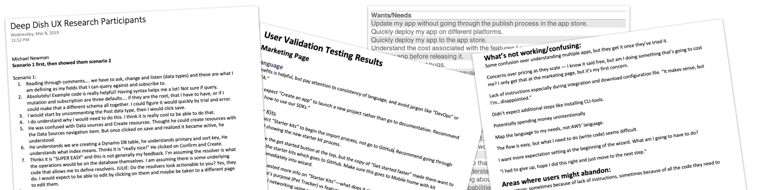 Research docs sampling